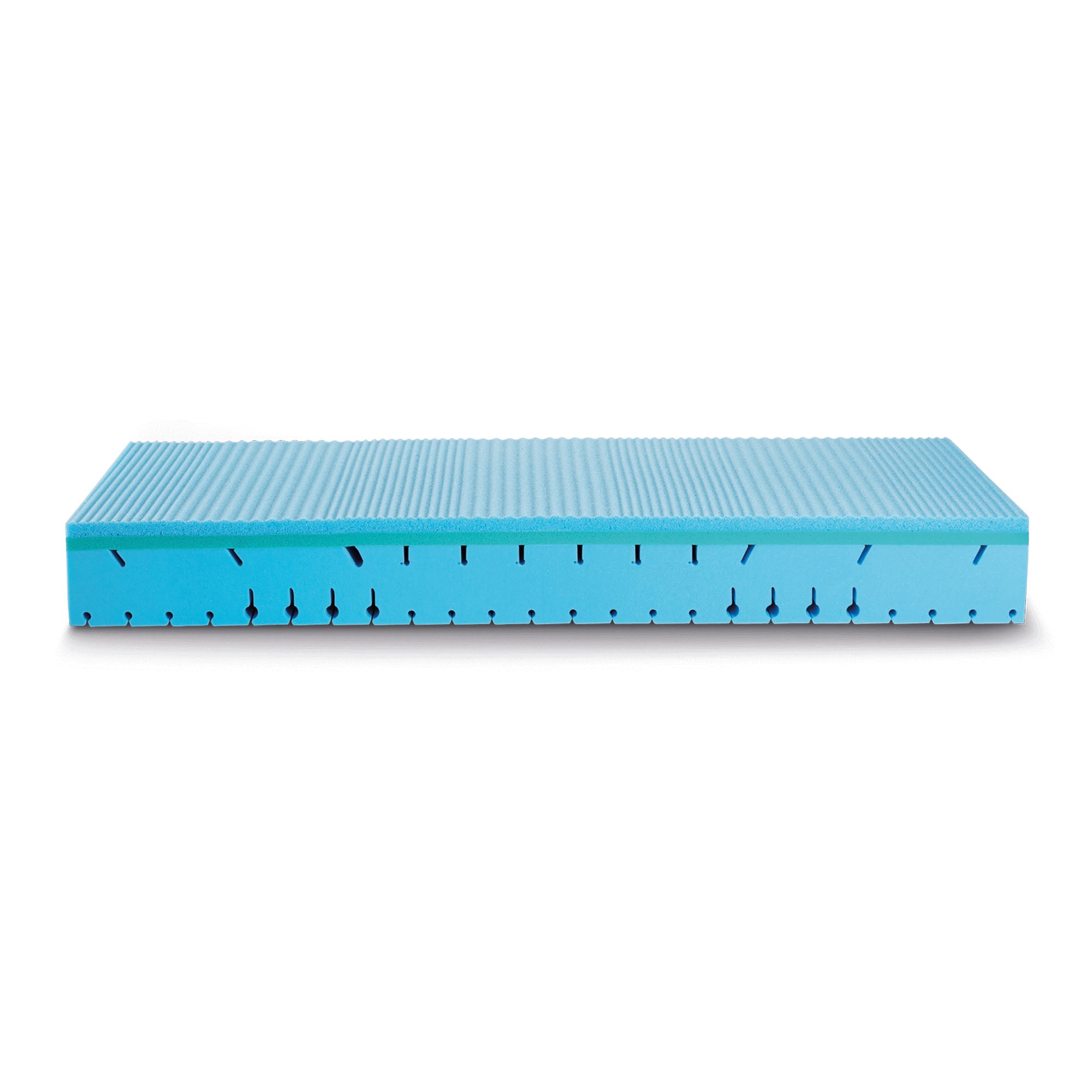 Materasso in memory foam a doppio strato Alto 22 Cm Kaysa Solar