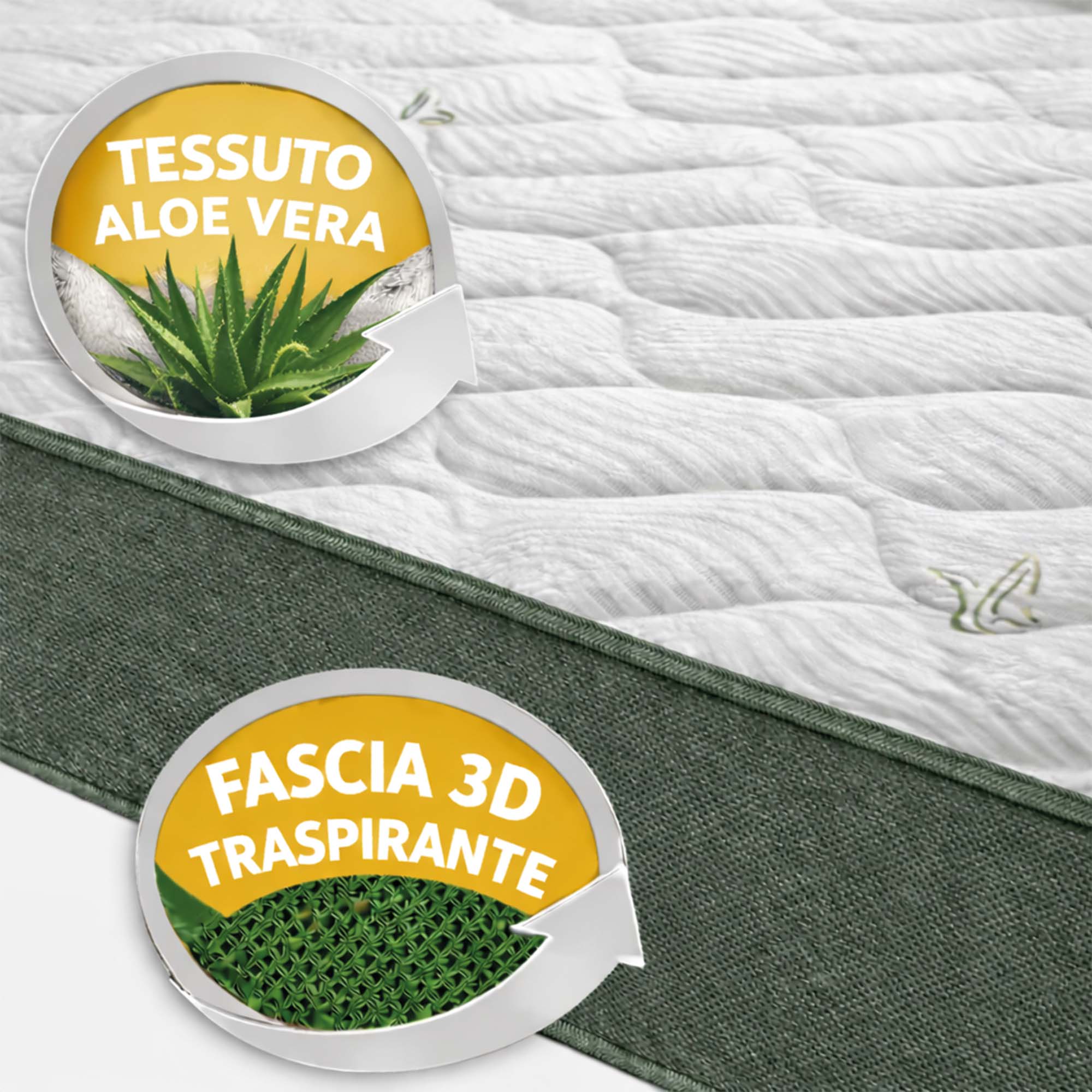 Materasso per divano letto a ribalta in Poliuretano My Cell