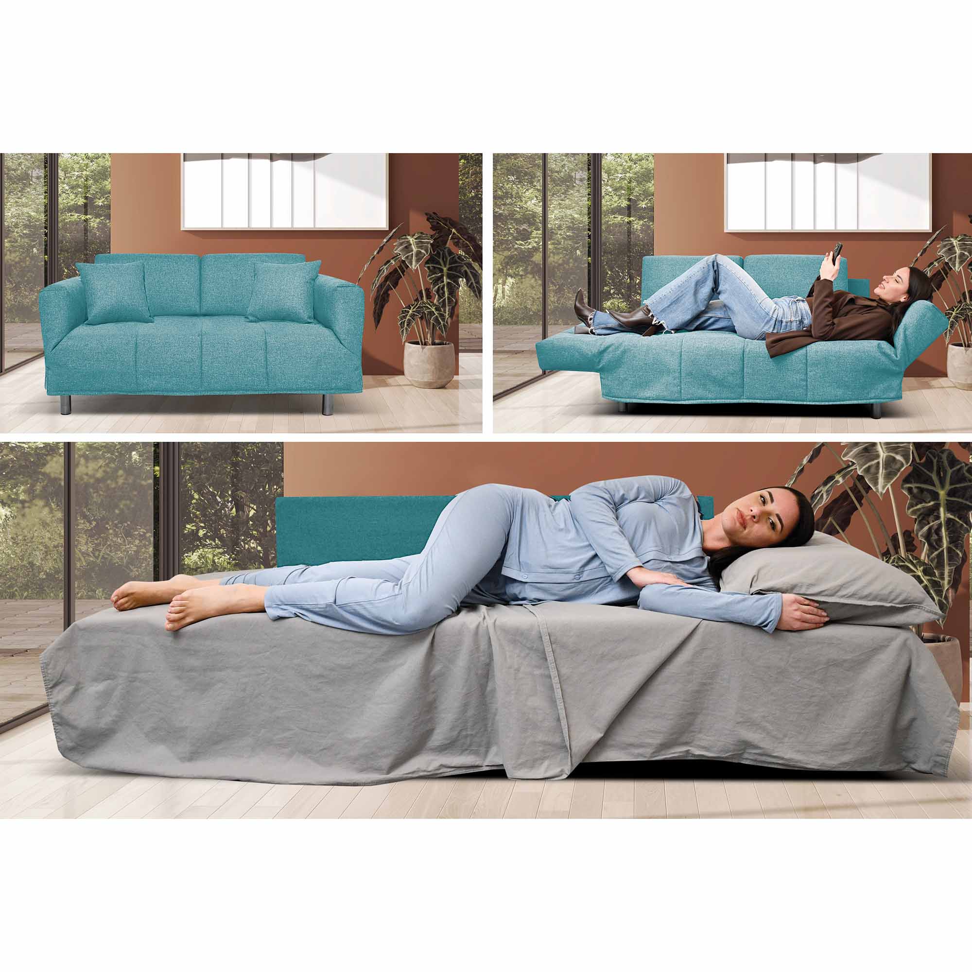 Divano Letto Levis con Materasso Comfort - Nuvole di Sonno