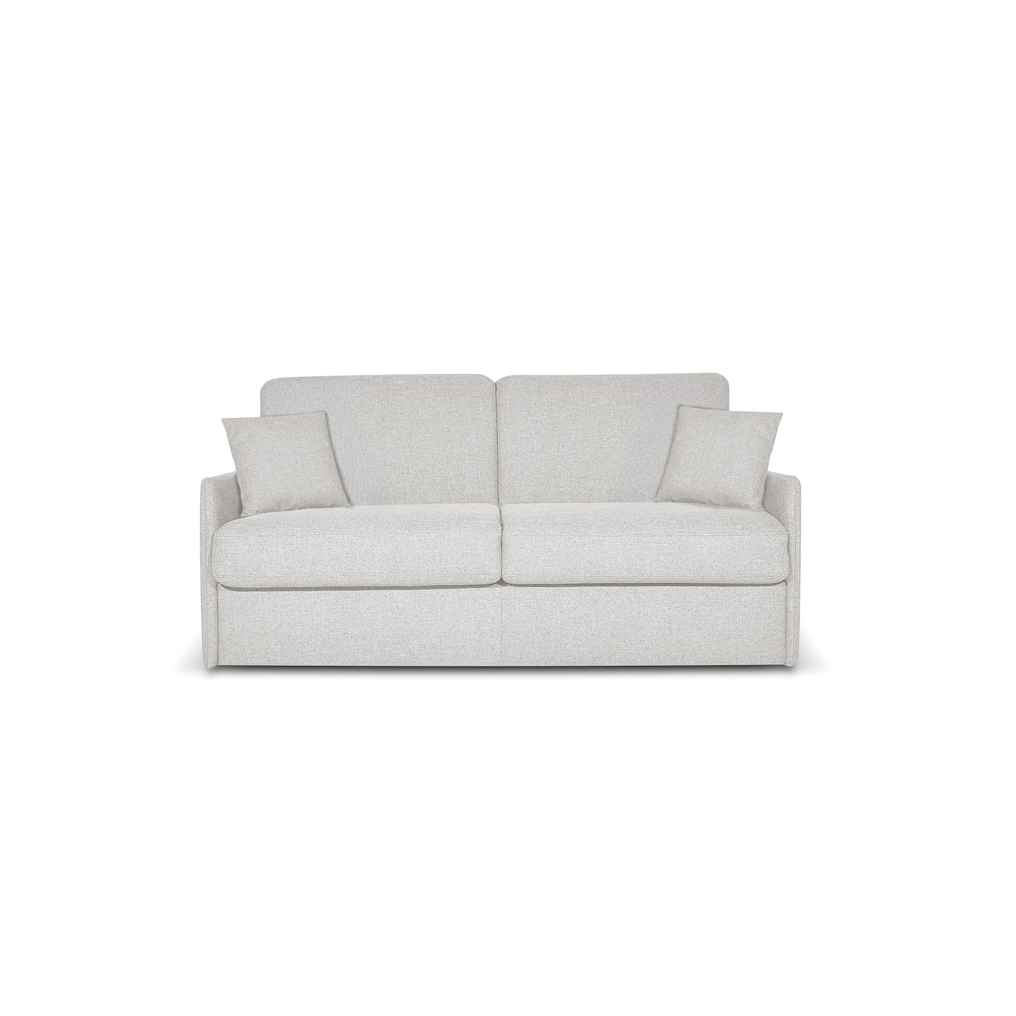 Divano letto Dalila con Materasso, sfoderabile, Made in Italy