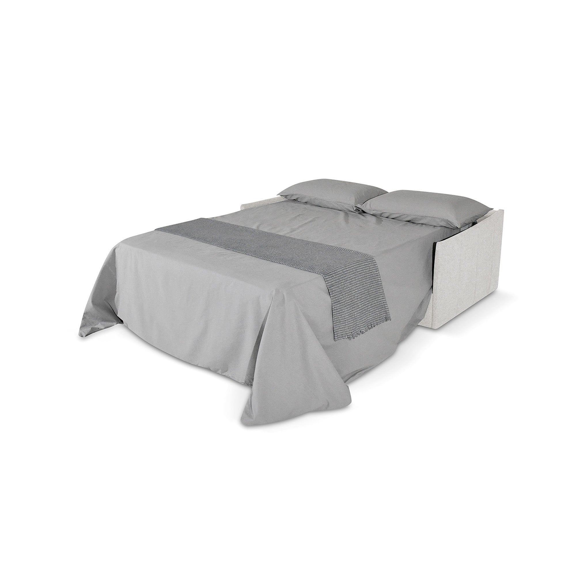 Divano letto Dalila con Materasso, sfoderabile, Made in Italy