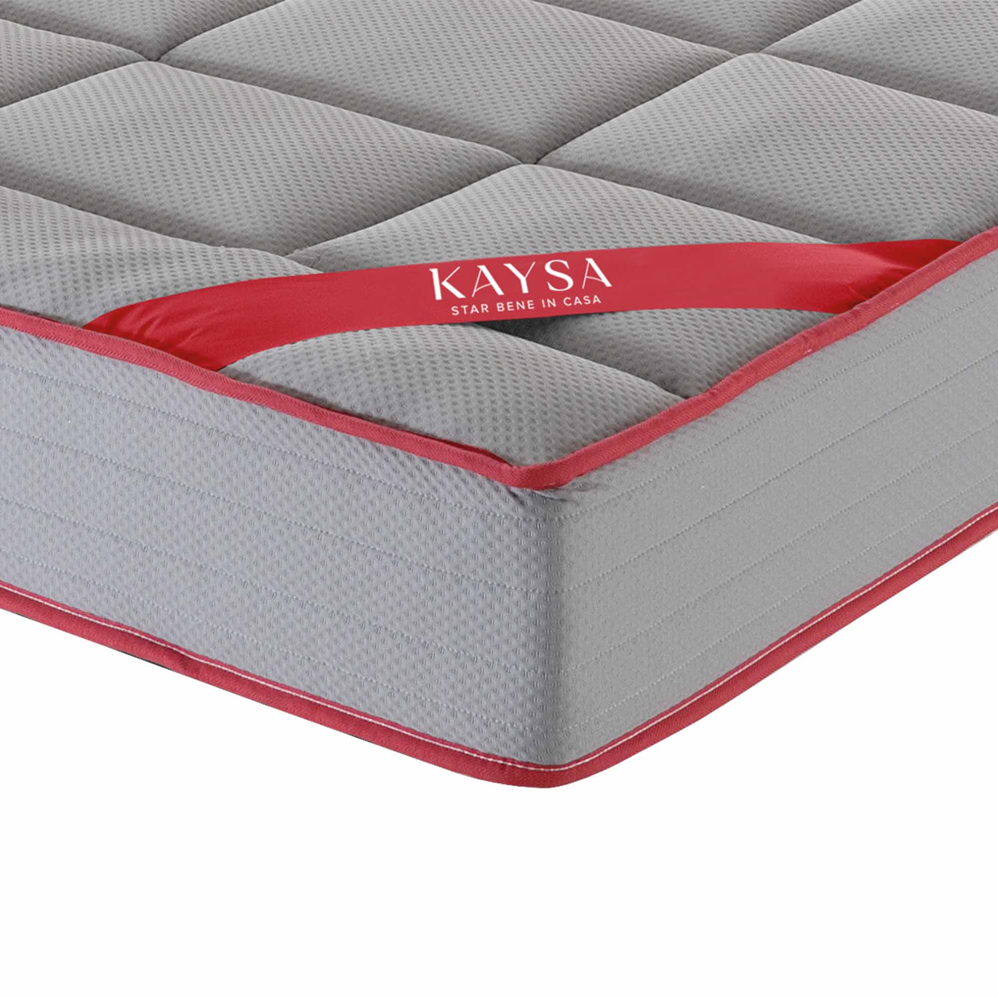 Divano letto Dalila con Materasso, sfoderabile, Made in Italy