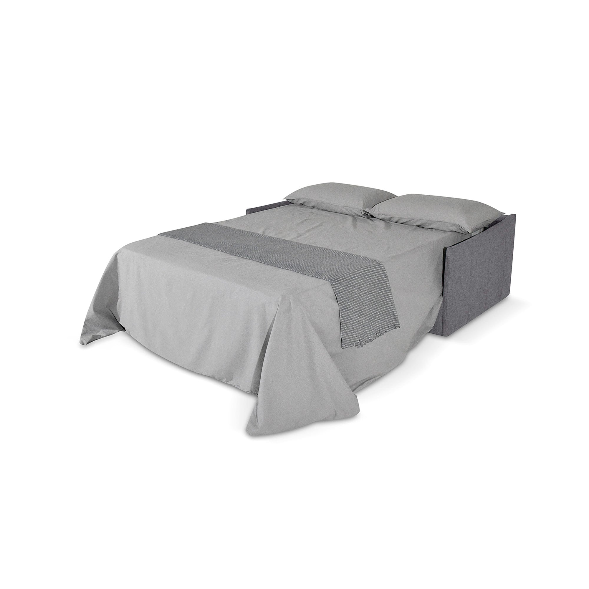 Divano letto Dalila con Materasso, sfoderabile, Made in Italy