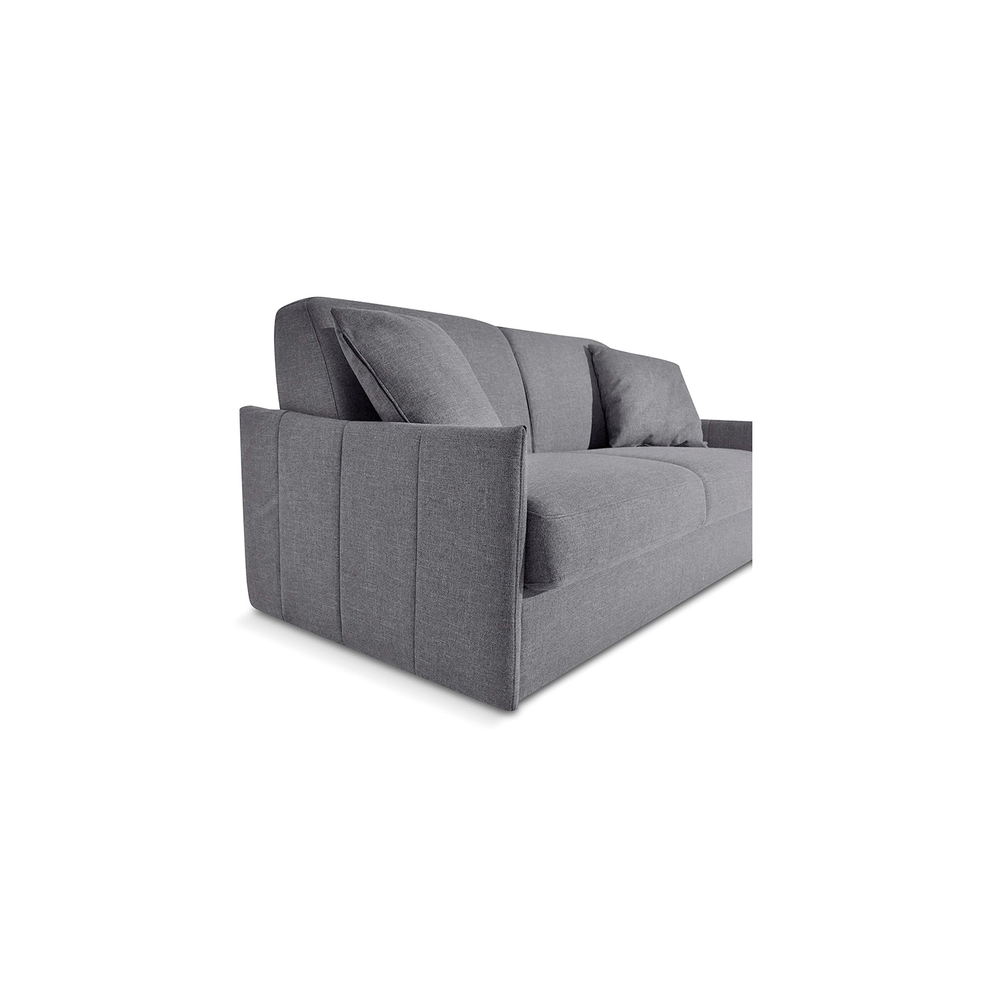 Divano letto Dalila con Materasso, sfoderabile, Made in Italy