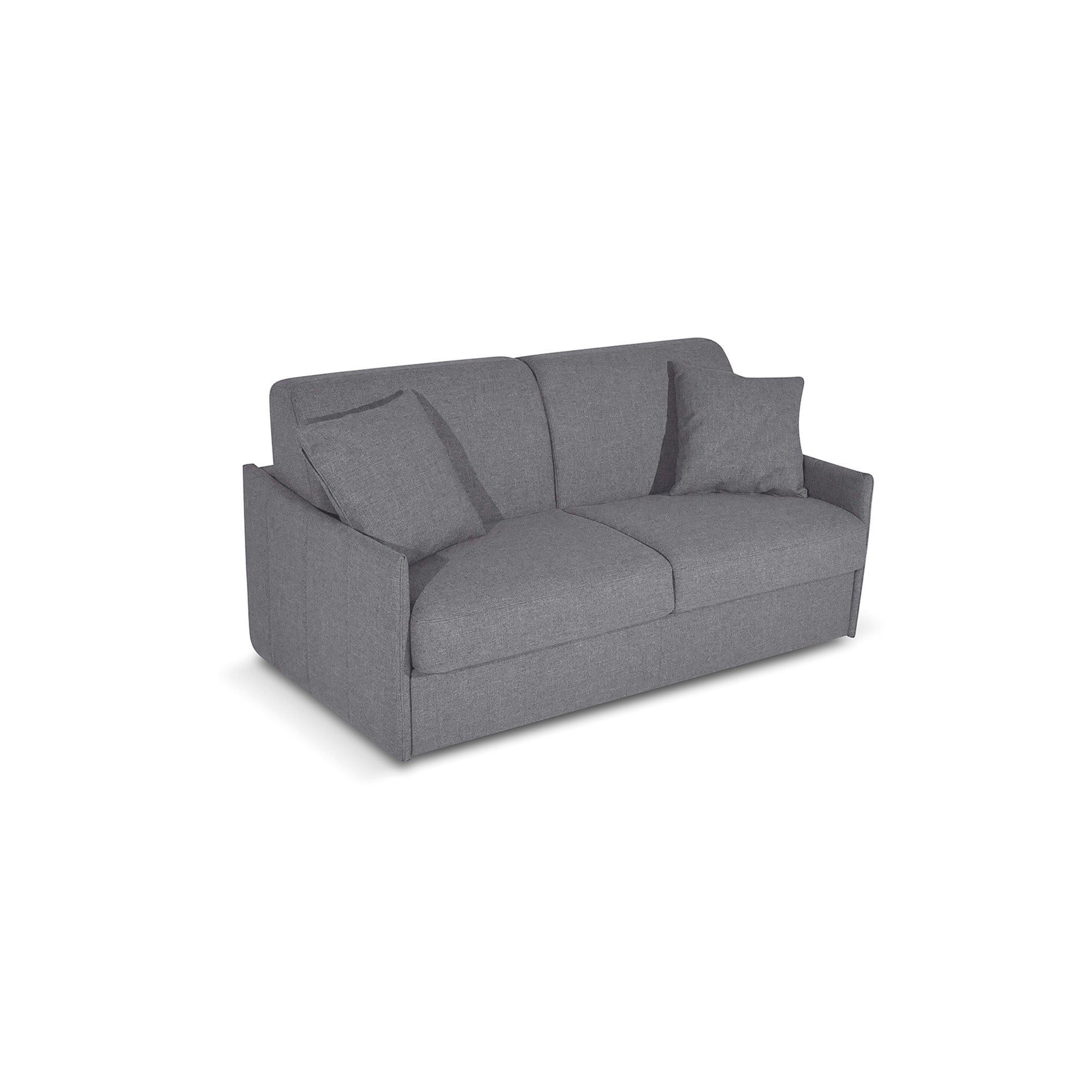 Divano letto Dalila con Materasso, sfoderabile, Made in Italy