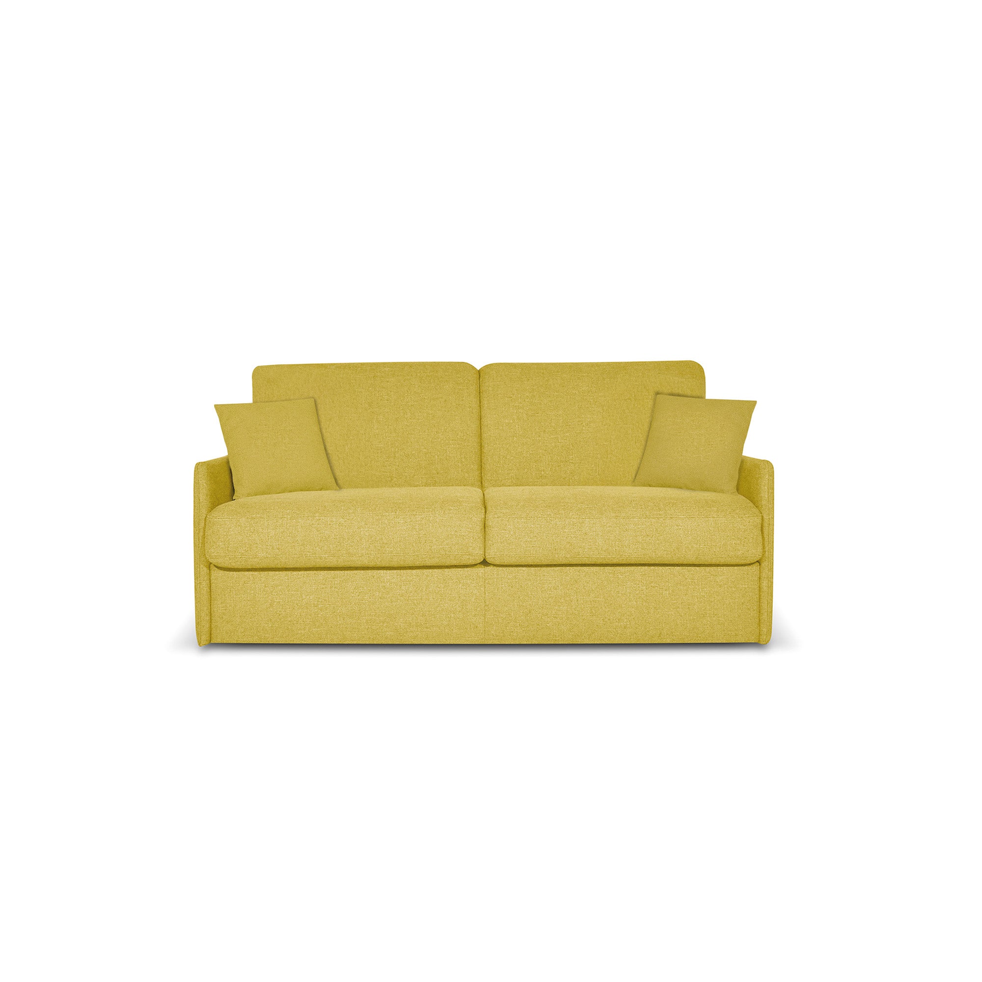 Divano letto Dalila con Materasso, sfoderabile, Made in Italy