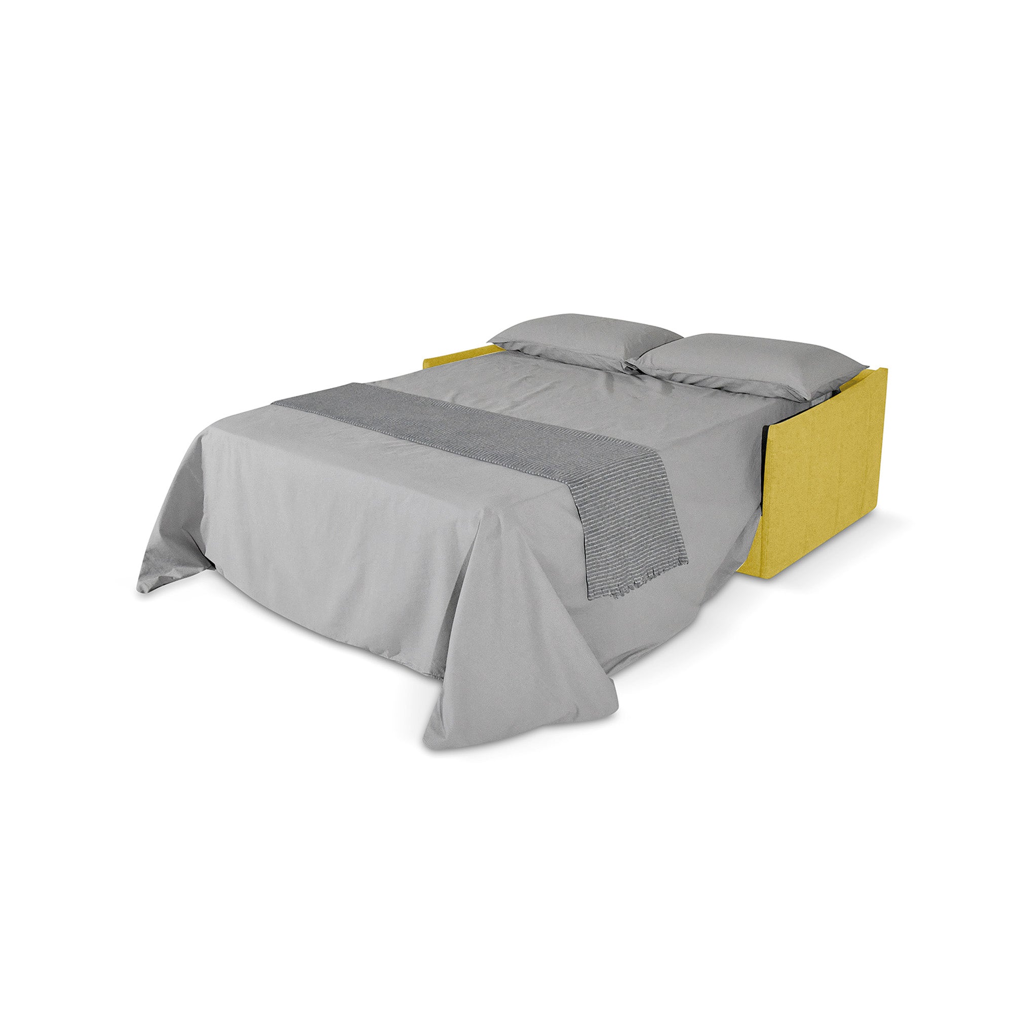 Divano letto Dalila con Materasso, sfoderabile, Made in Italy