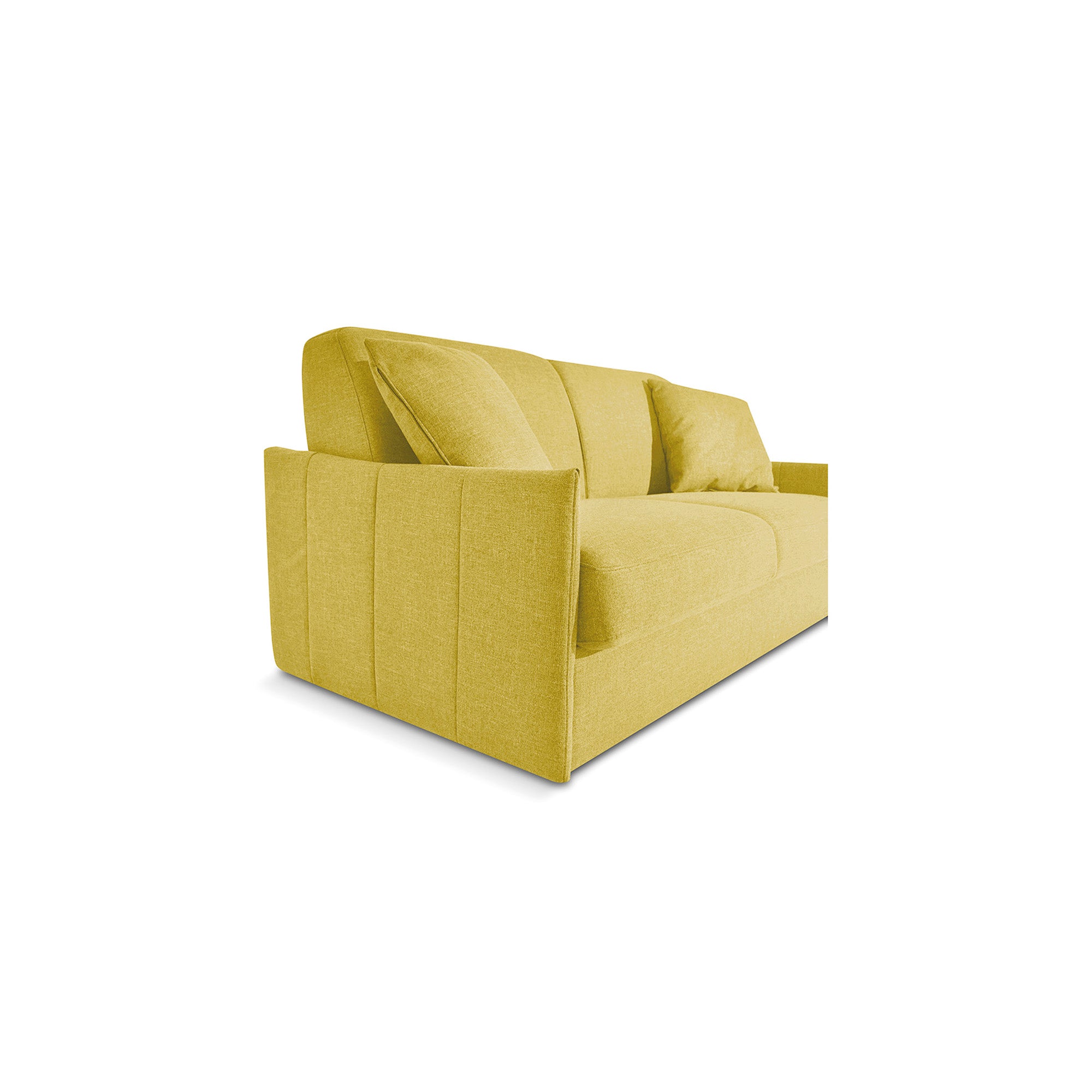 Divano letto Dalila con Materasso, sfoderabile, Made in Italy