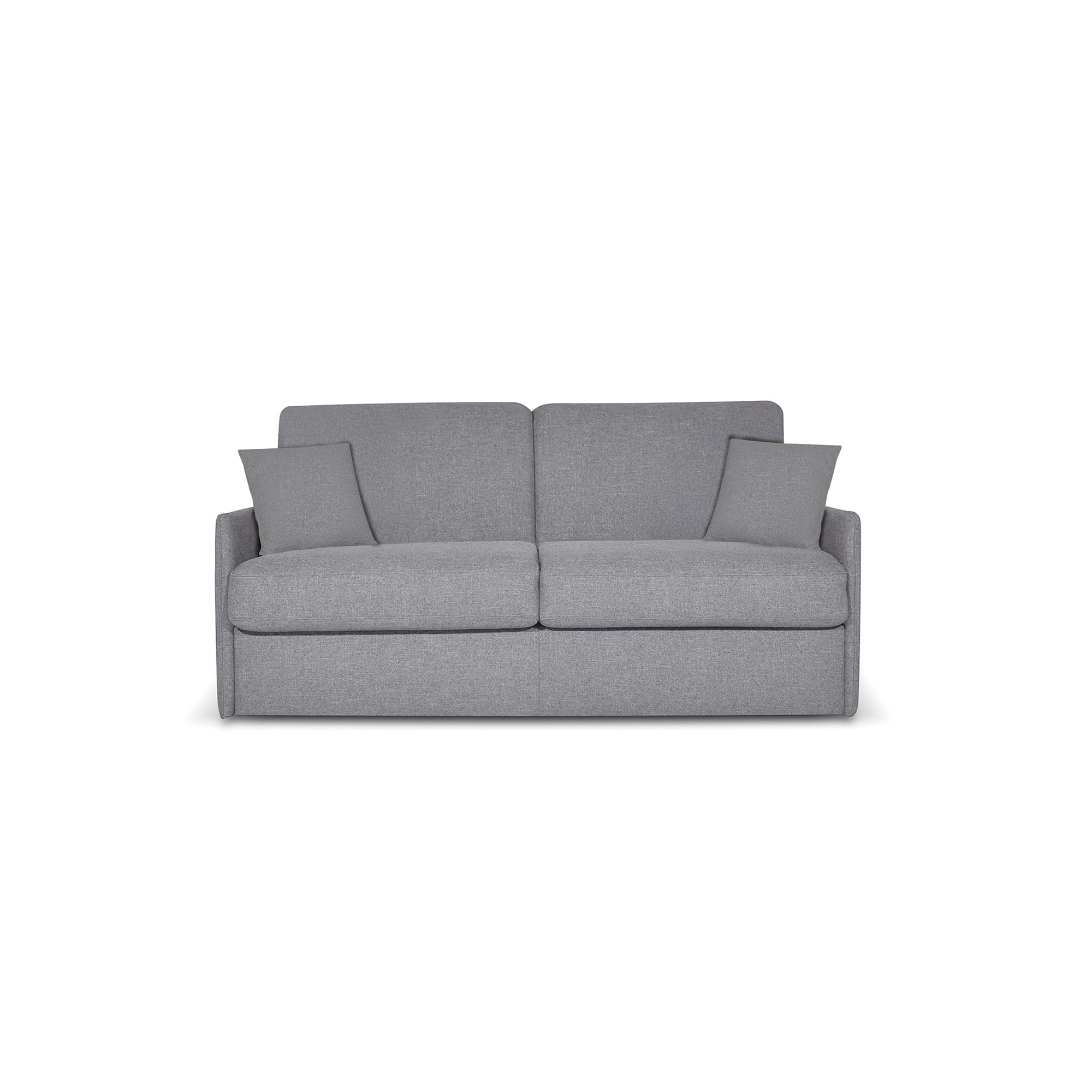Divano letto Dalila con Materasso, sfoderabile, Made in Italy