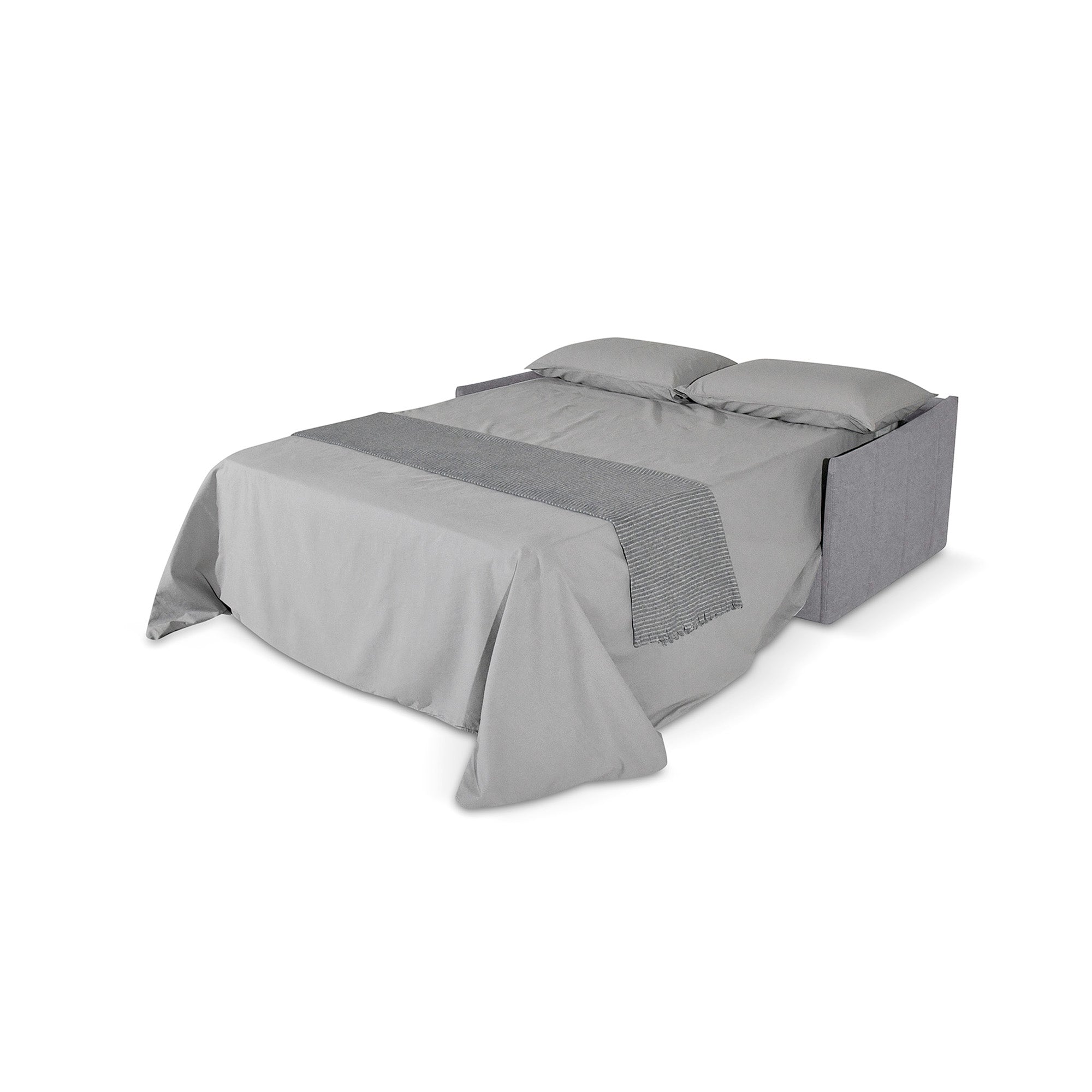 Divano letto Dalila con Materasso, sfoderabile, Made in Italy