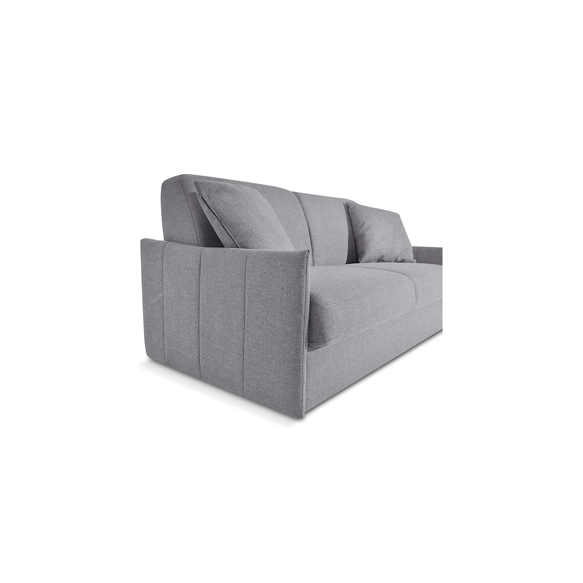 Divano letto Dalila con Materasso, sfoderabile, Made in Italy