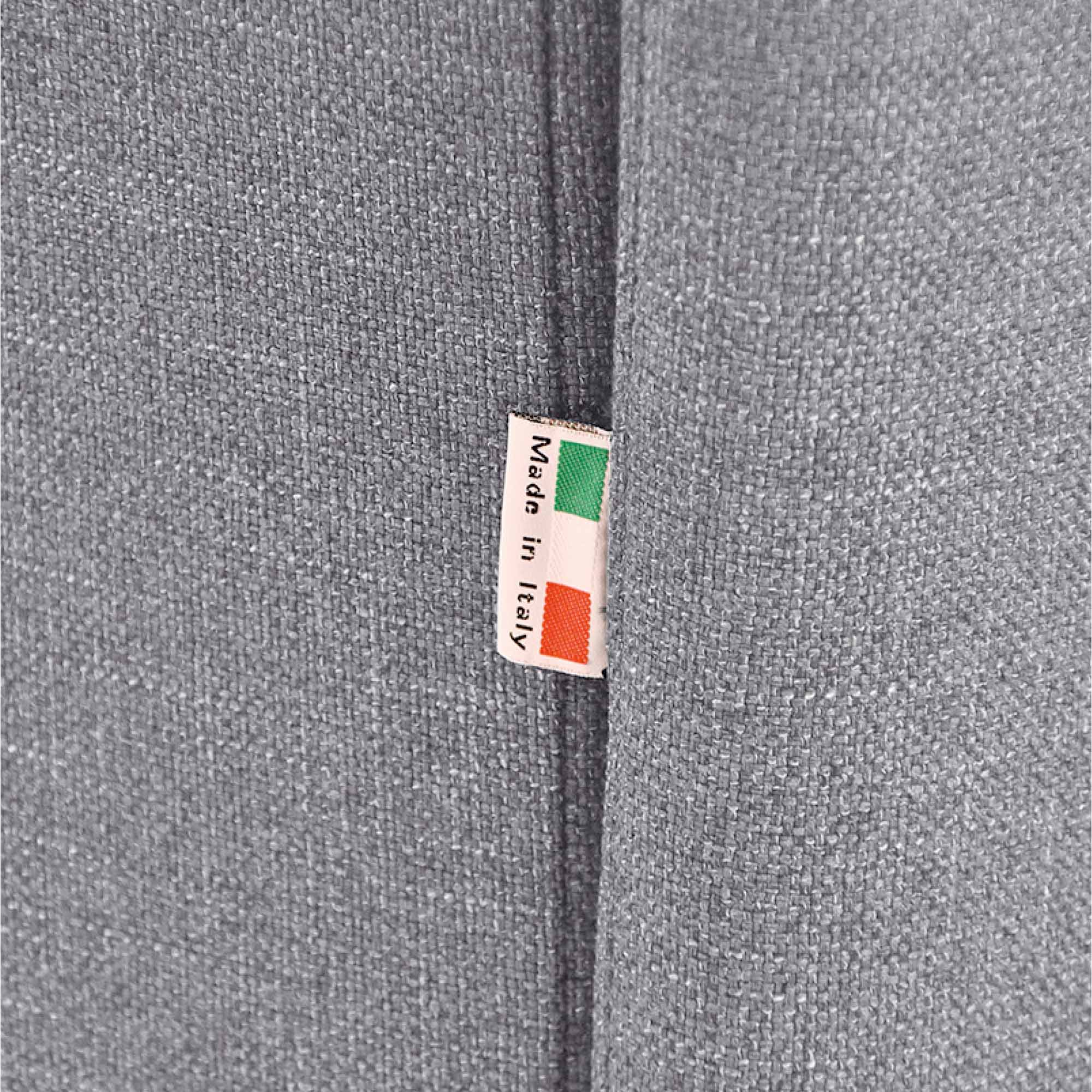 Divano letto Dalila con Materasso, sfoderabile, Made in Italy