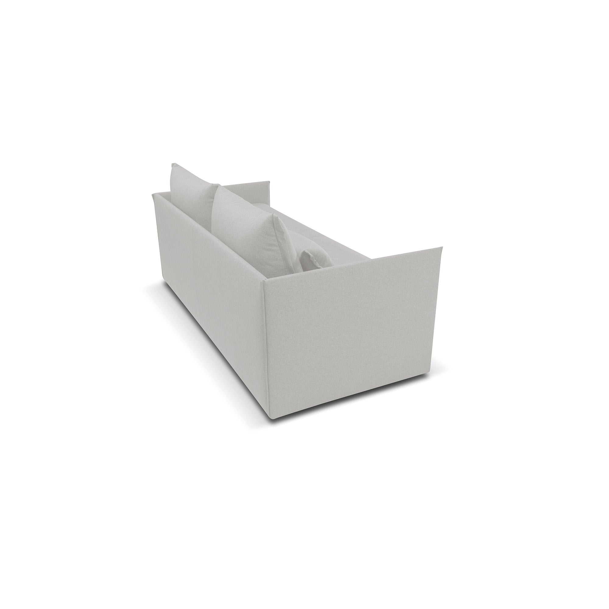 Divano letto Double con Materasso, sfoderabile, 2 cuscini omaggio, Made in Italy