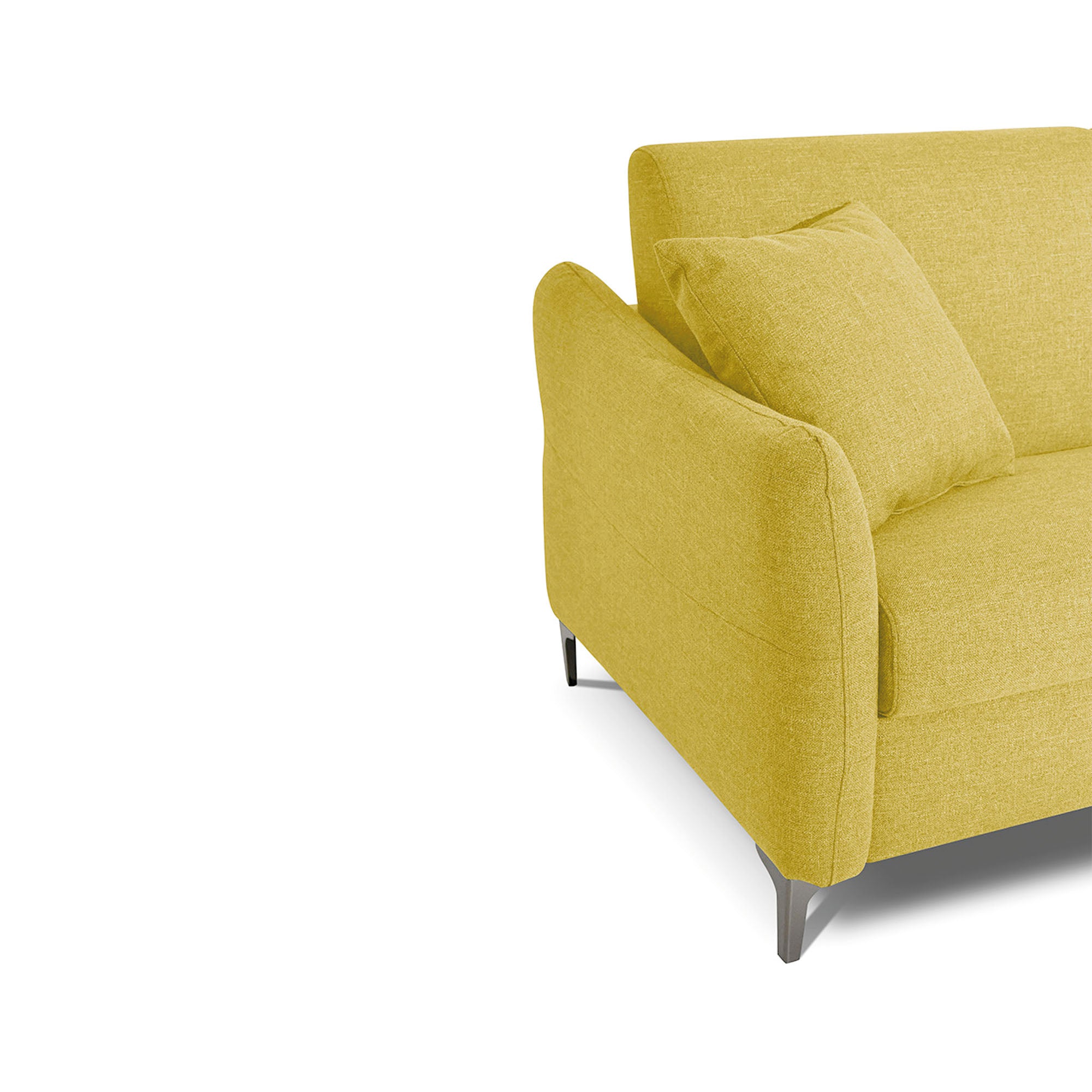 Divano letto Erisea con Materasso, sfoderabile, Made in Italy