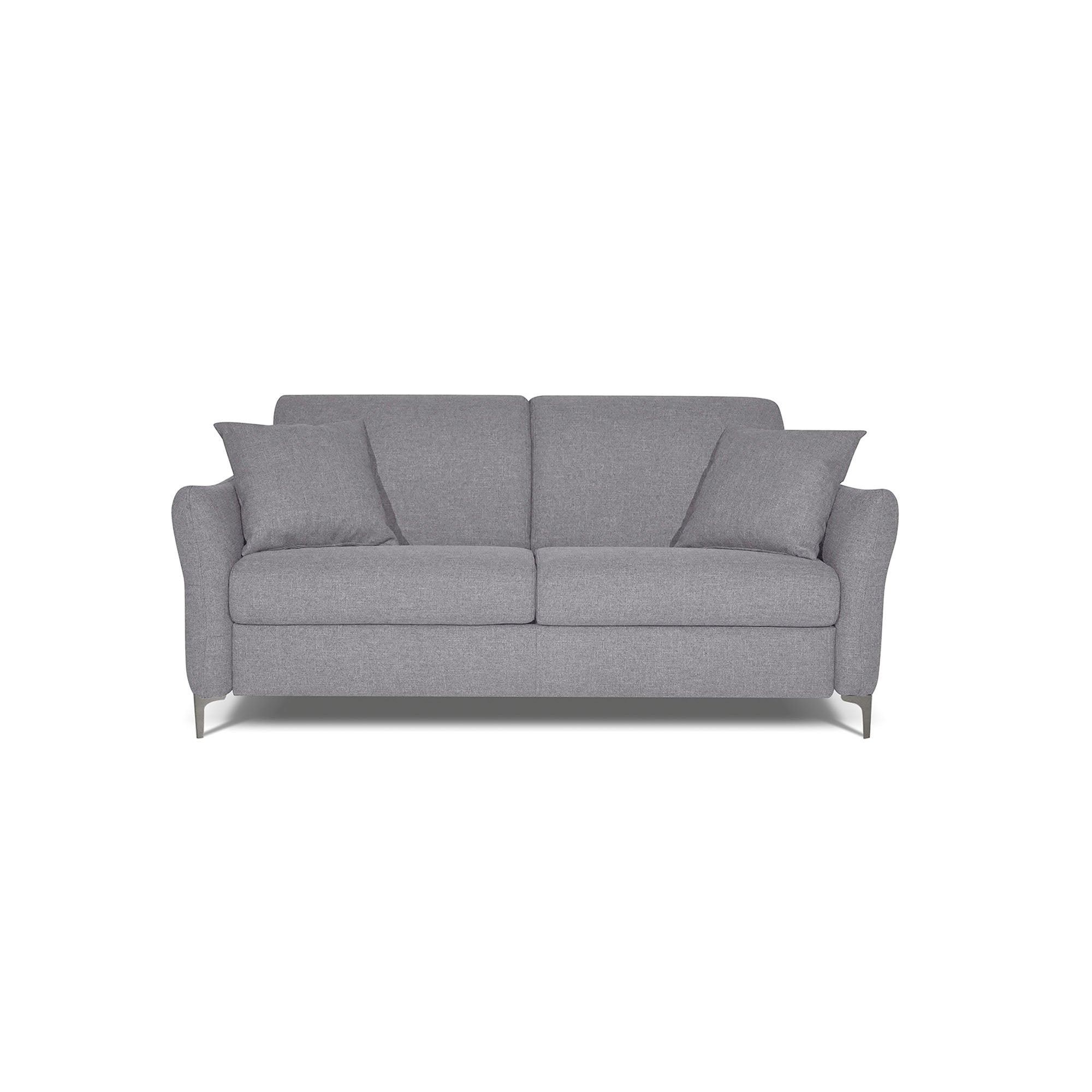 Divano letto Erisea con Materasso, sfoderabile, Made in Italy