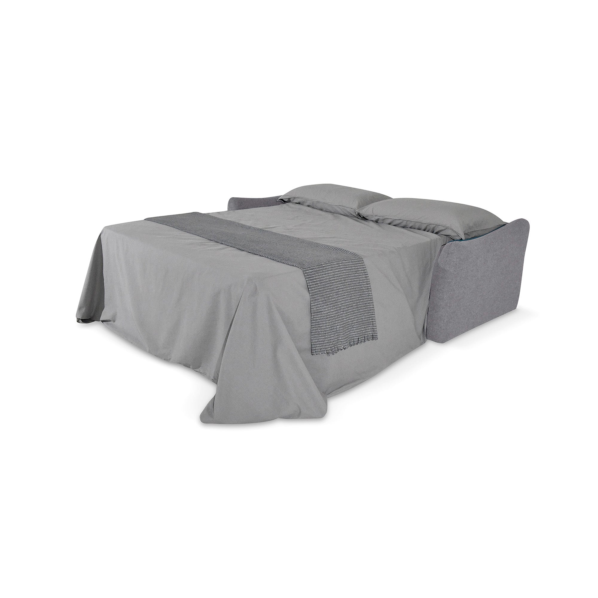 Divano letto Erisea con Materasso, sfoderabile, Made in Italy