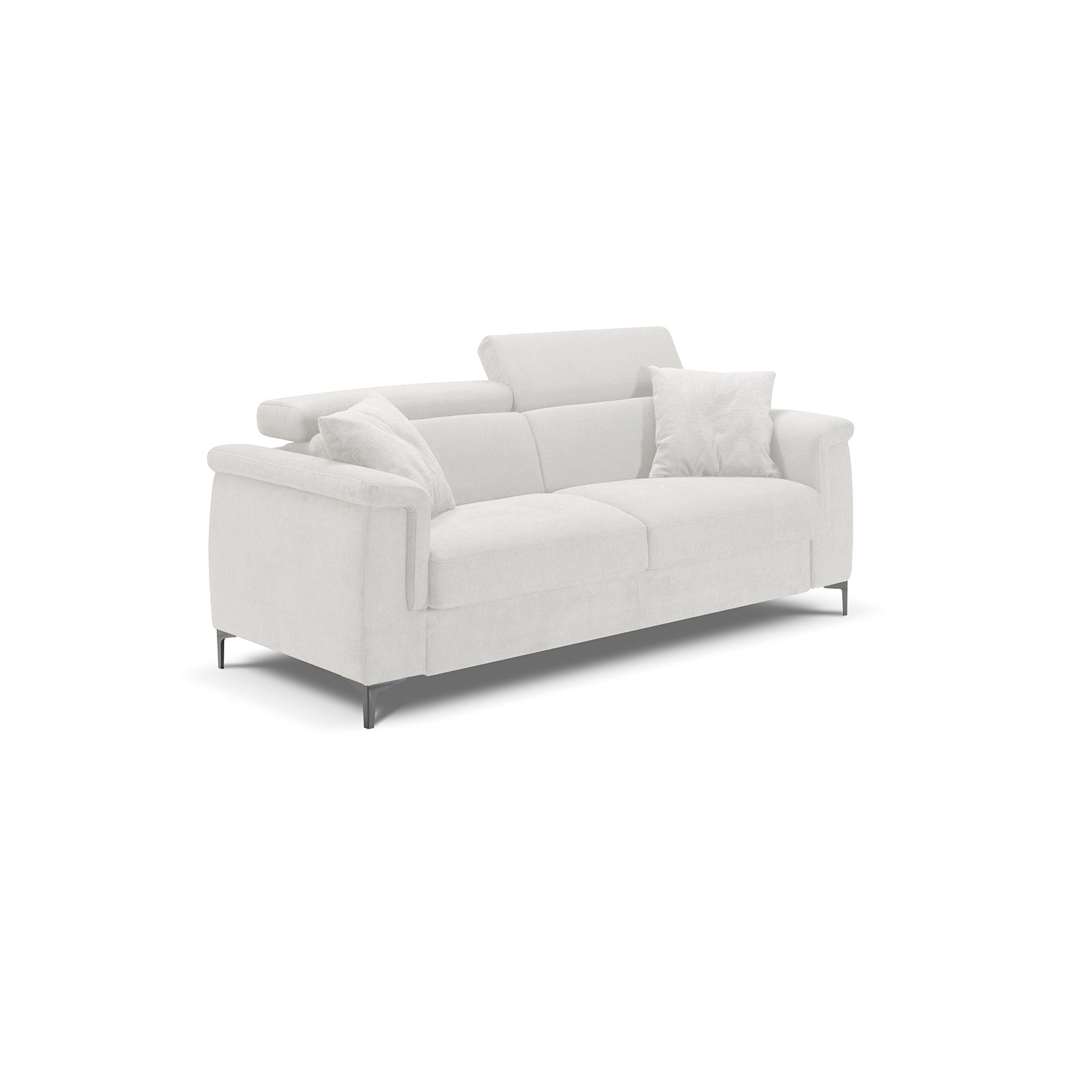 Divano letto John con Materasso, sfoderabile, Made in Italy