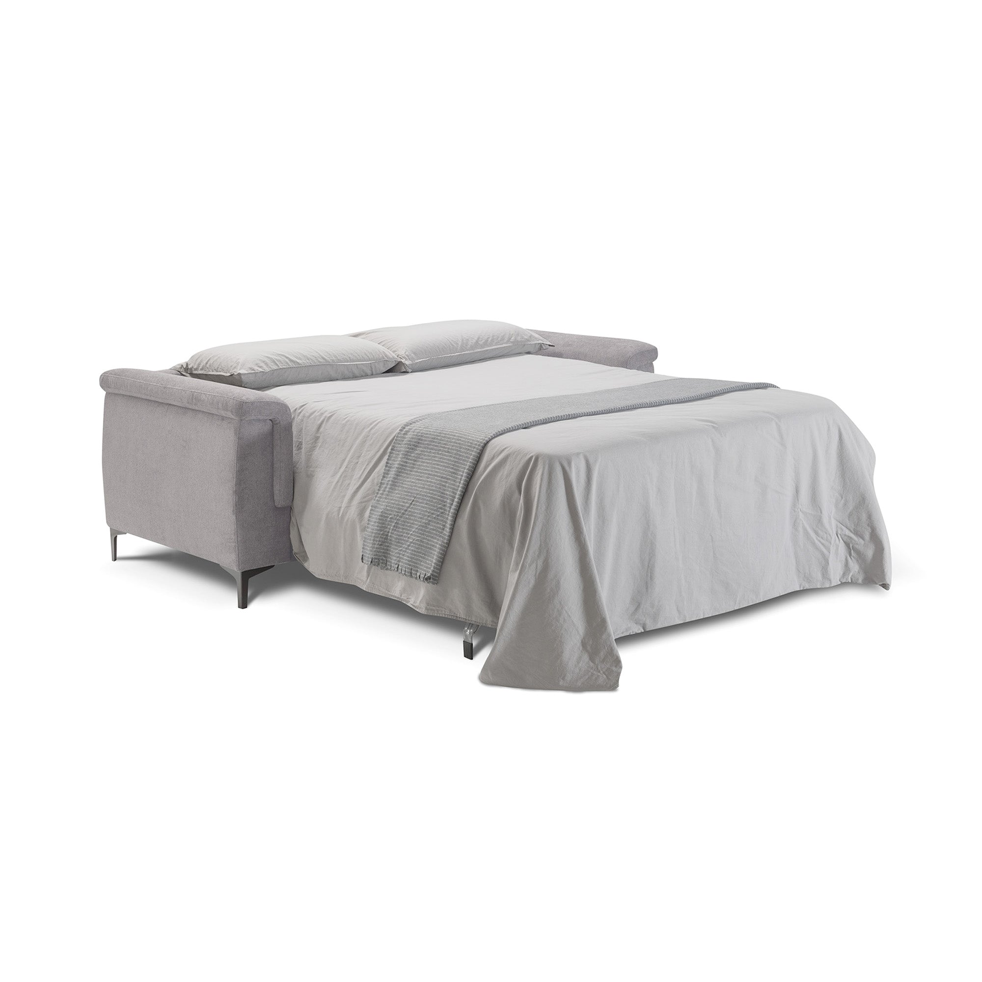Divano letto John con Materasso, sfoderabile, Made in Italy