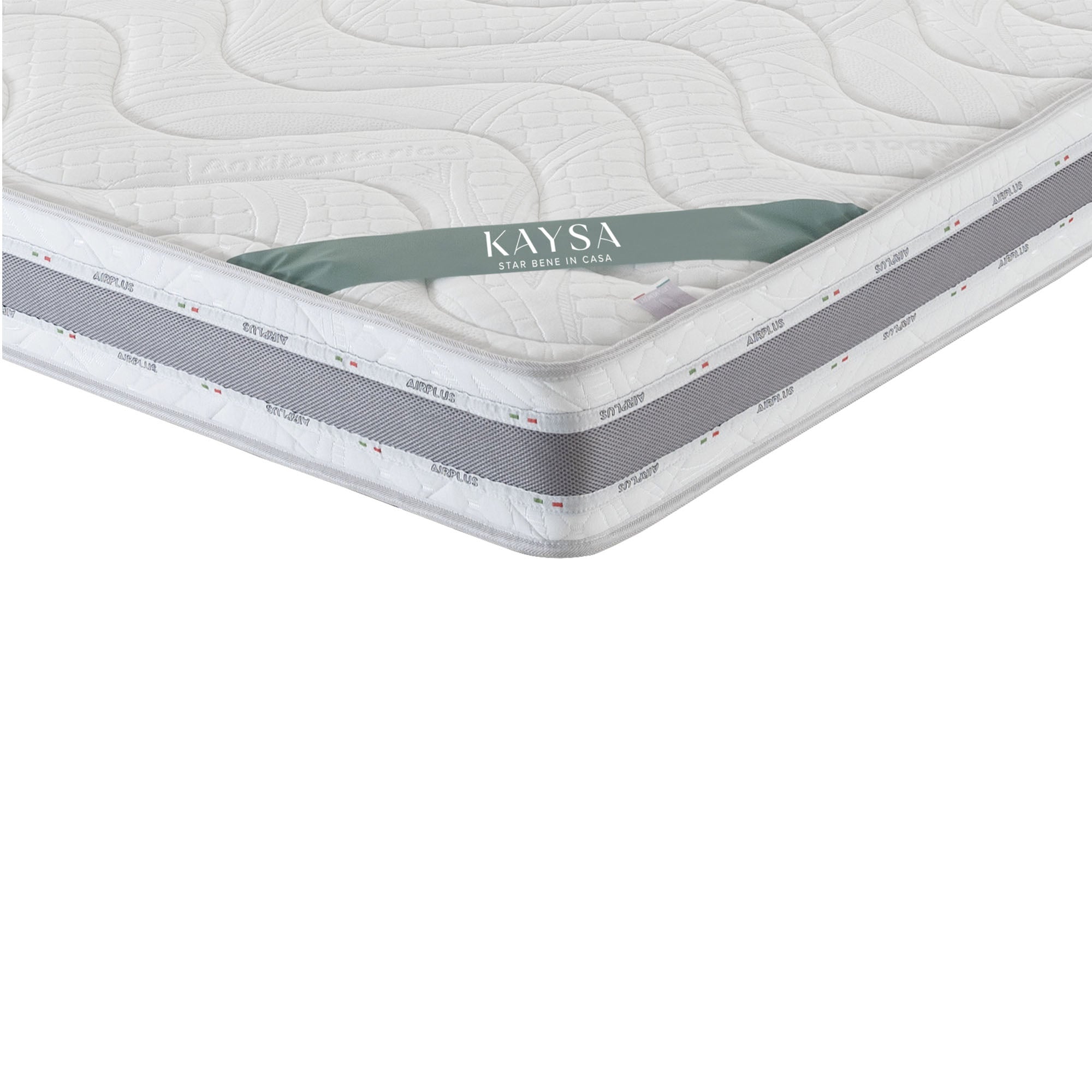 Divano letto Nereo con Materasso, sfoderabile, Made in Italy