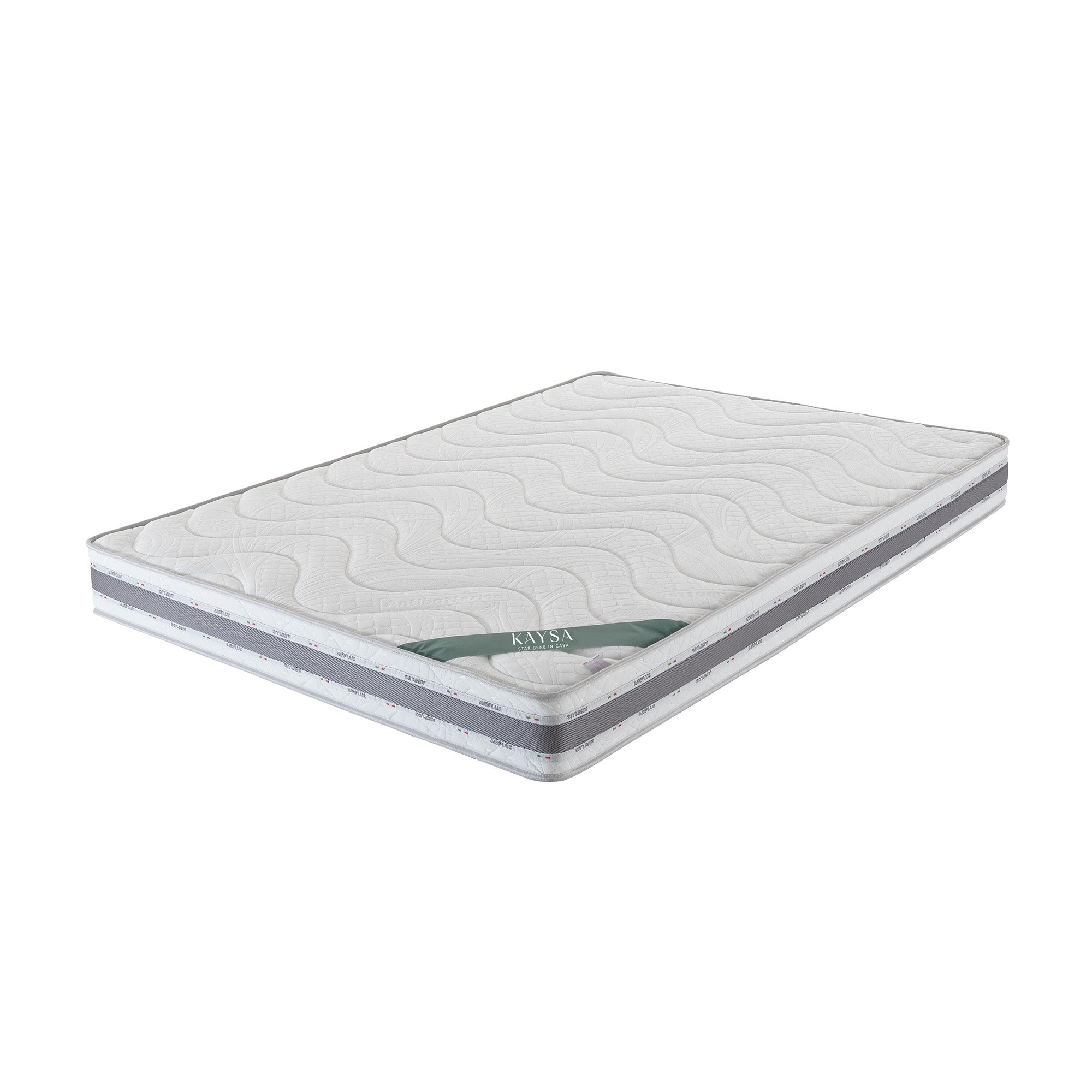 Divano letto Nereo con Materasso, sfoderabile, Made in Italy