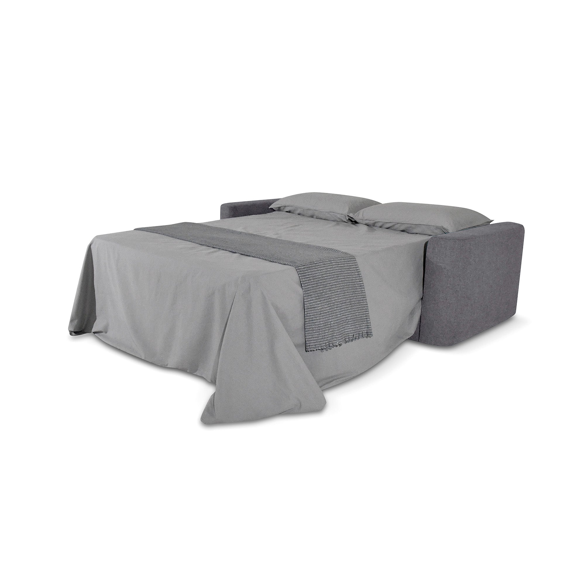 Divano letto Nereo con Materasso, sfoderabile, Made in Italy