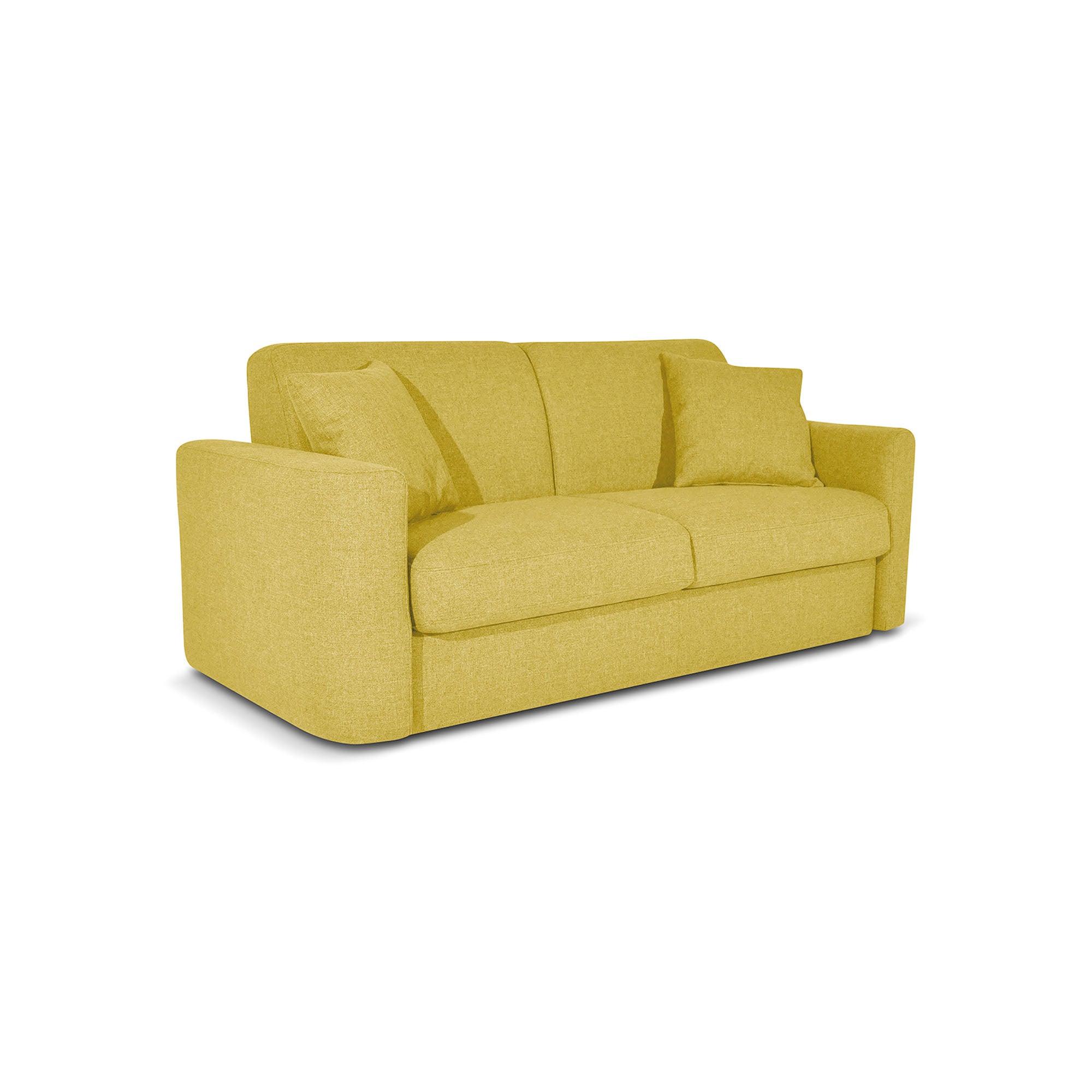 Divano letto Nereo con Materasso, sfoderabile, Made in Italy