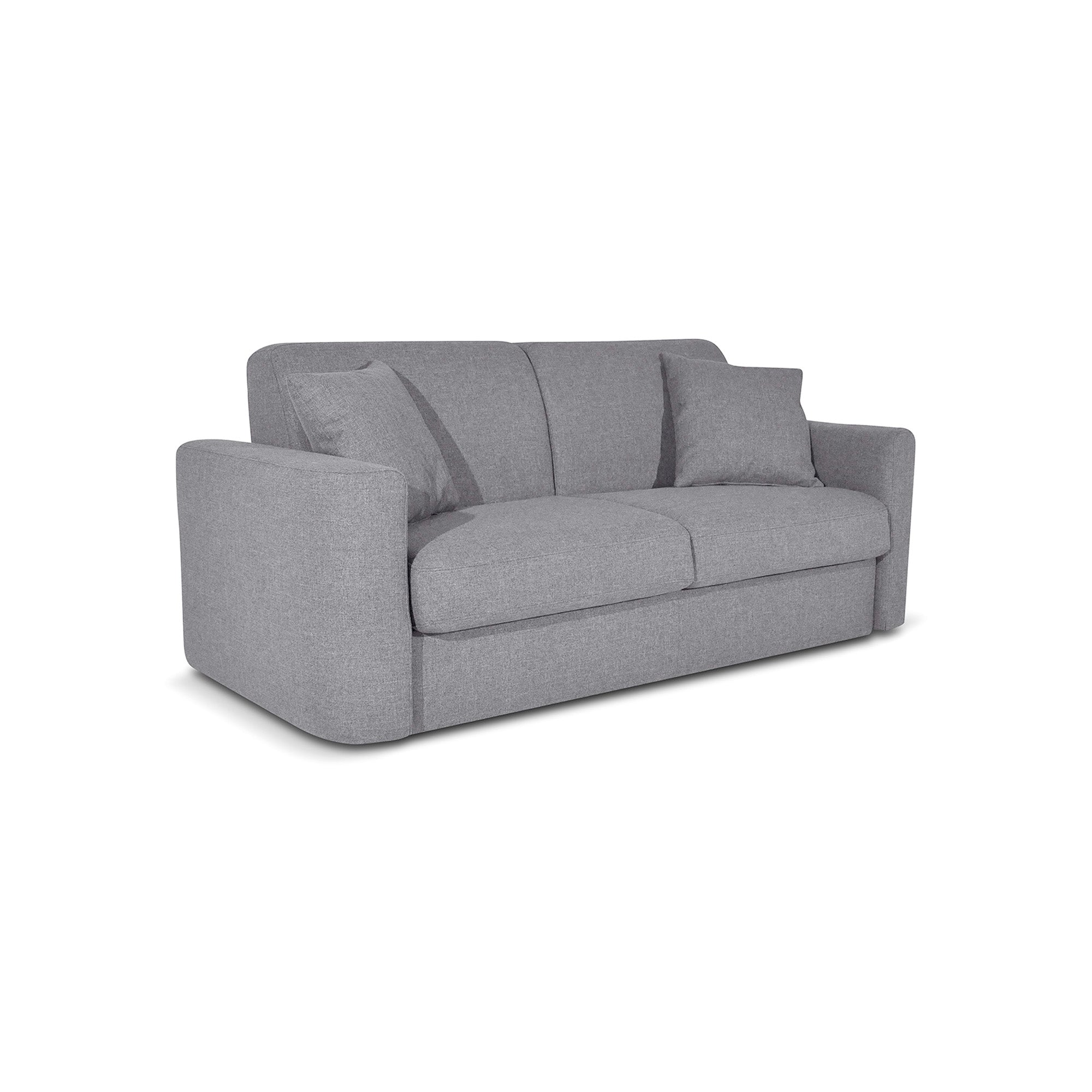 Divano letto Nereo con Materasso, sfoderabile, Made in Italy