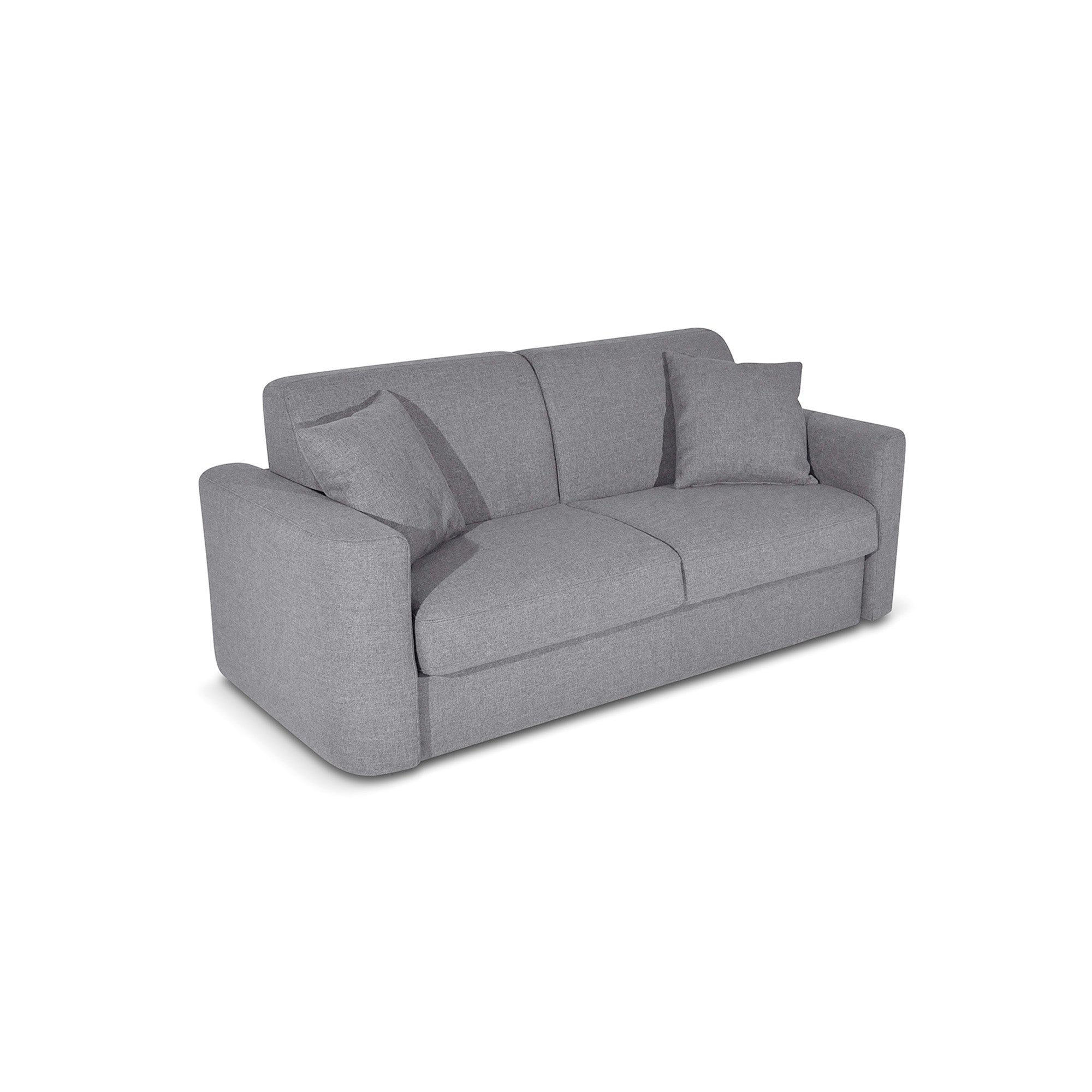 Canapé-lit Nereo avec matelas 18cm, déhoussable, fabriqué en Italie