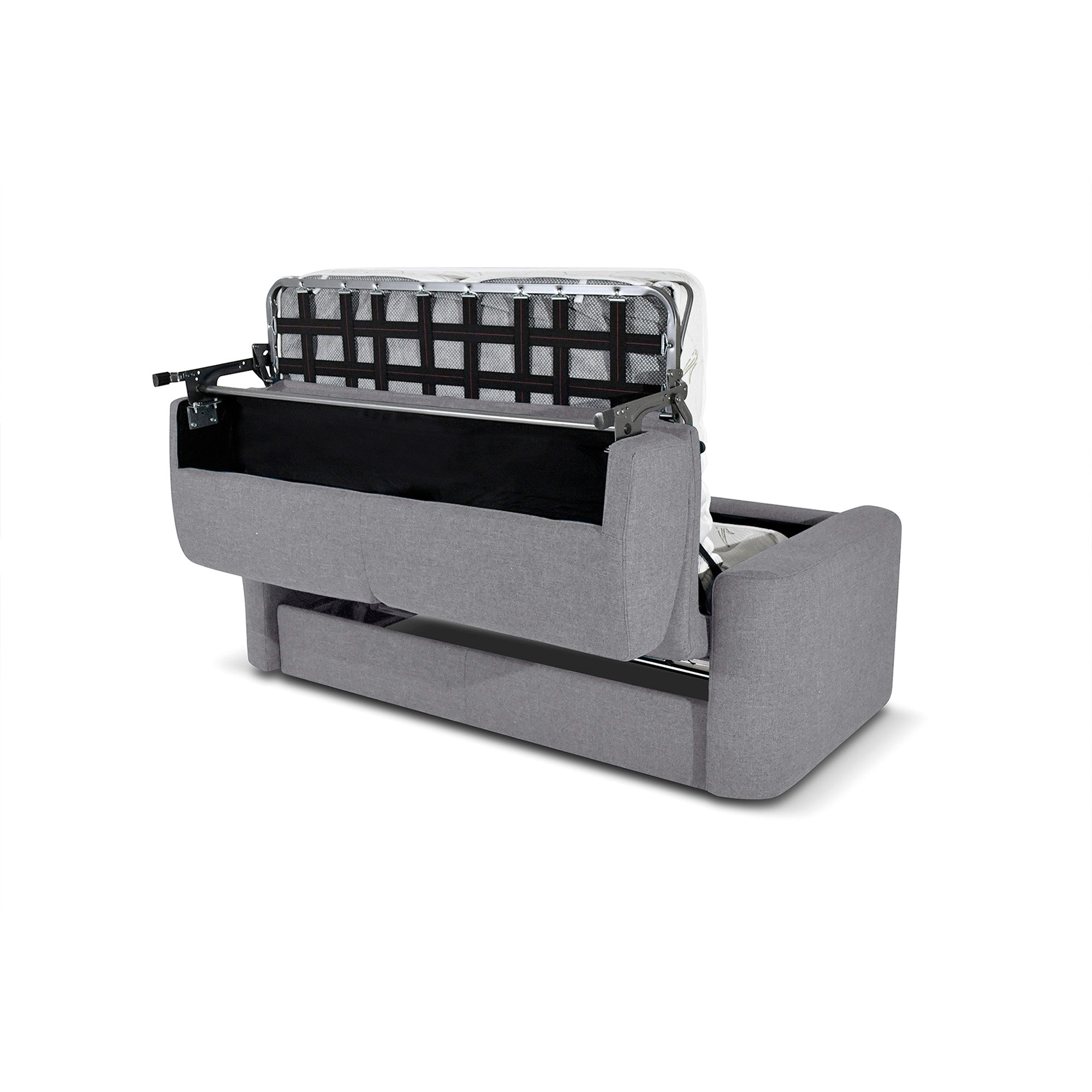 Canapé-lit Nereo avec matelas 18cm, déhoussable, fabriqué en Italie