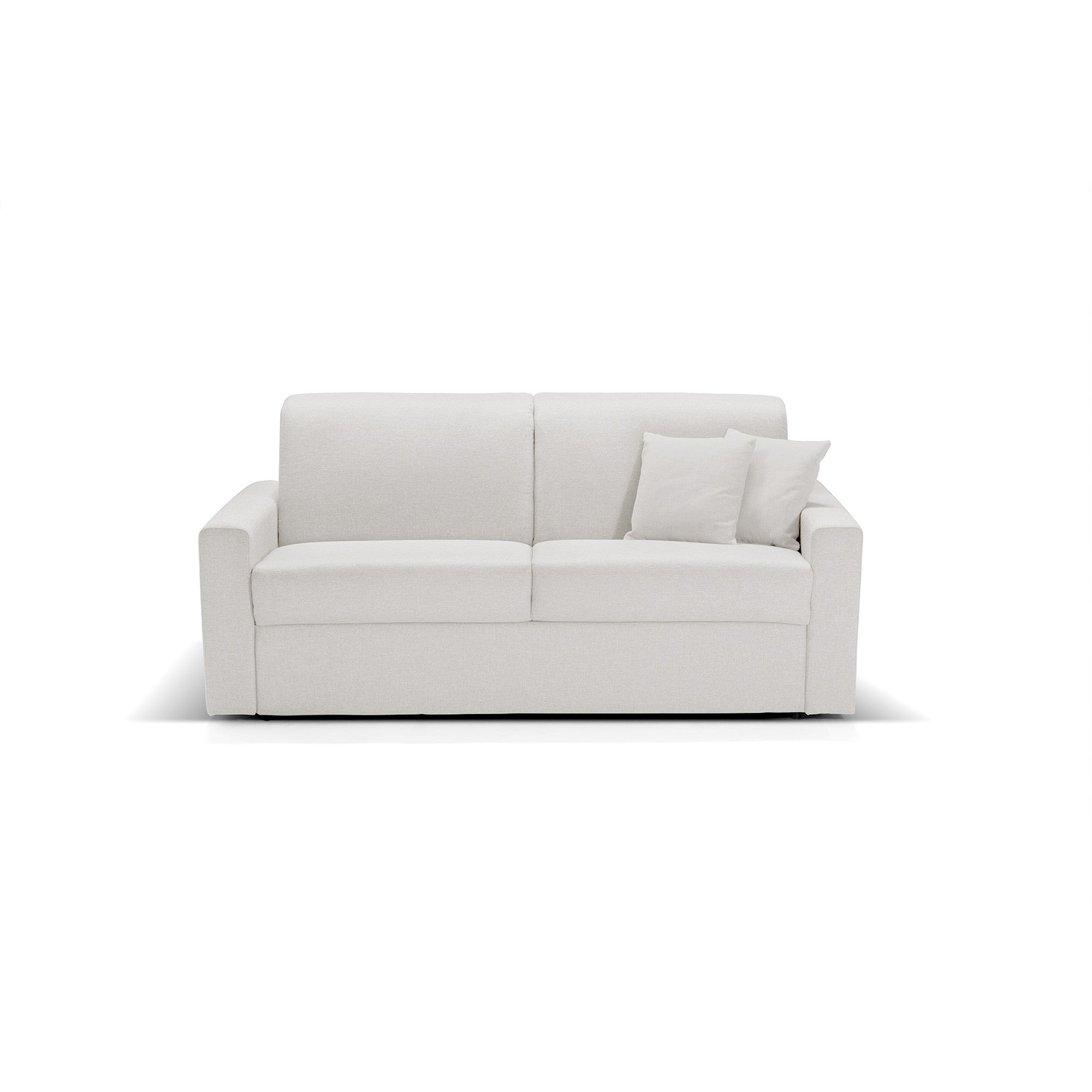Divano letto Oregon con Materasso, sfoderabile, Made in Italy