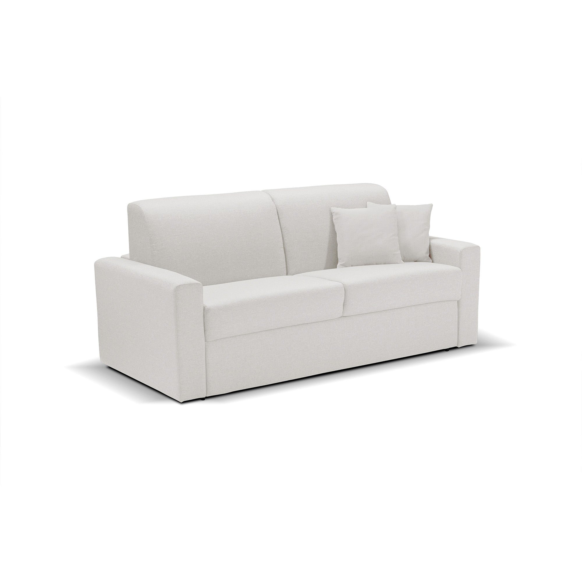 Divano letto Oregon con Materasso, sfoderabile, Made in Italy