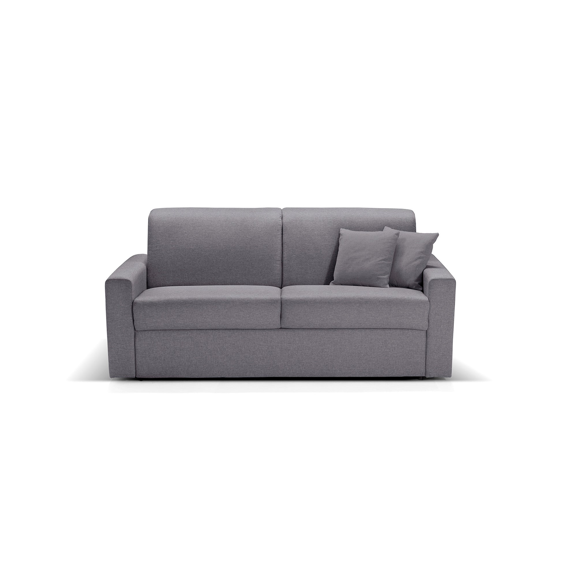 Divano letto Oregon con Materasso, sfoderabile, Made in Italy