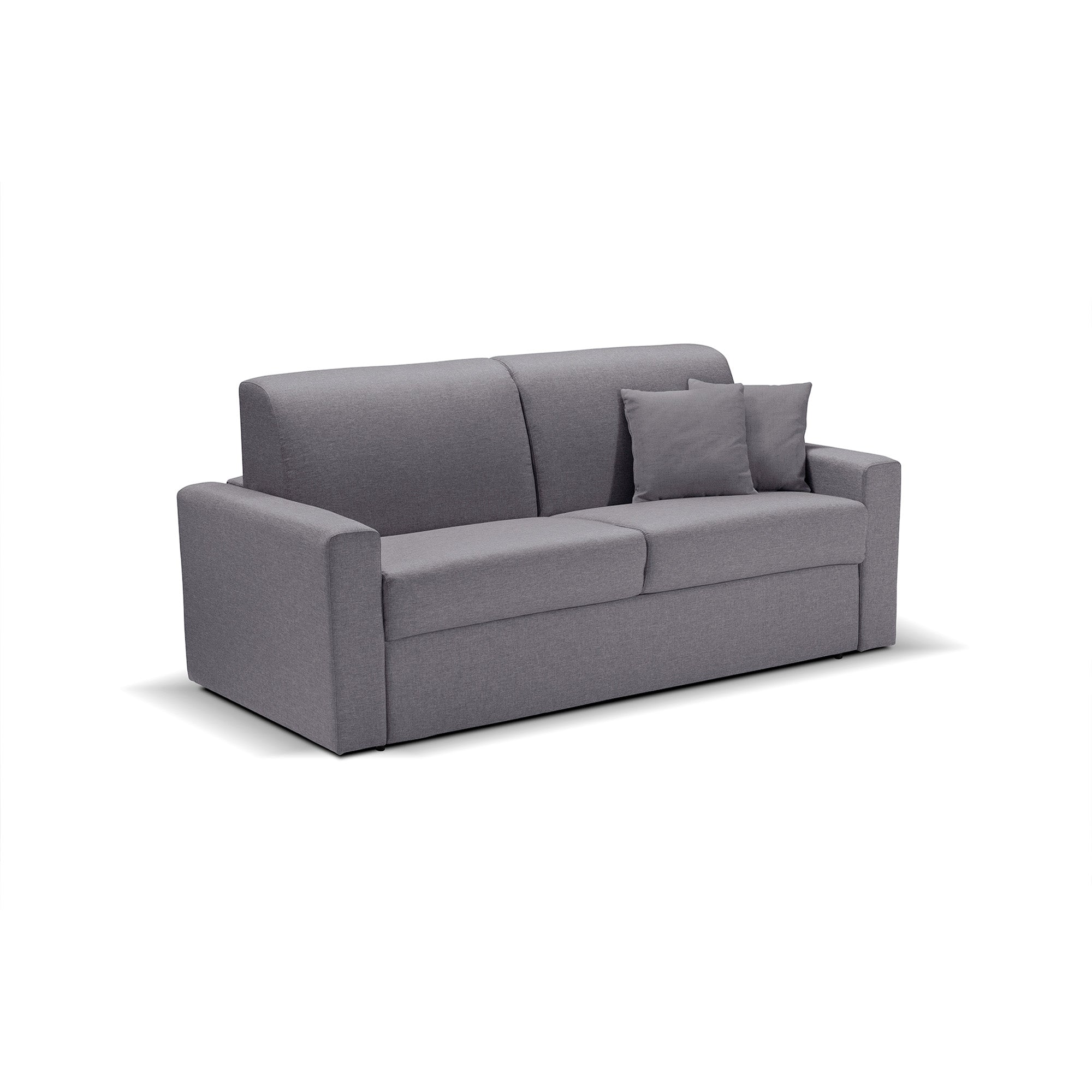 Divano letto Oregon con Materasso, sfoderabile, Made in Italy