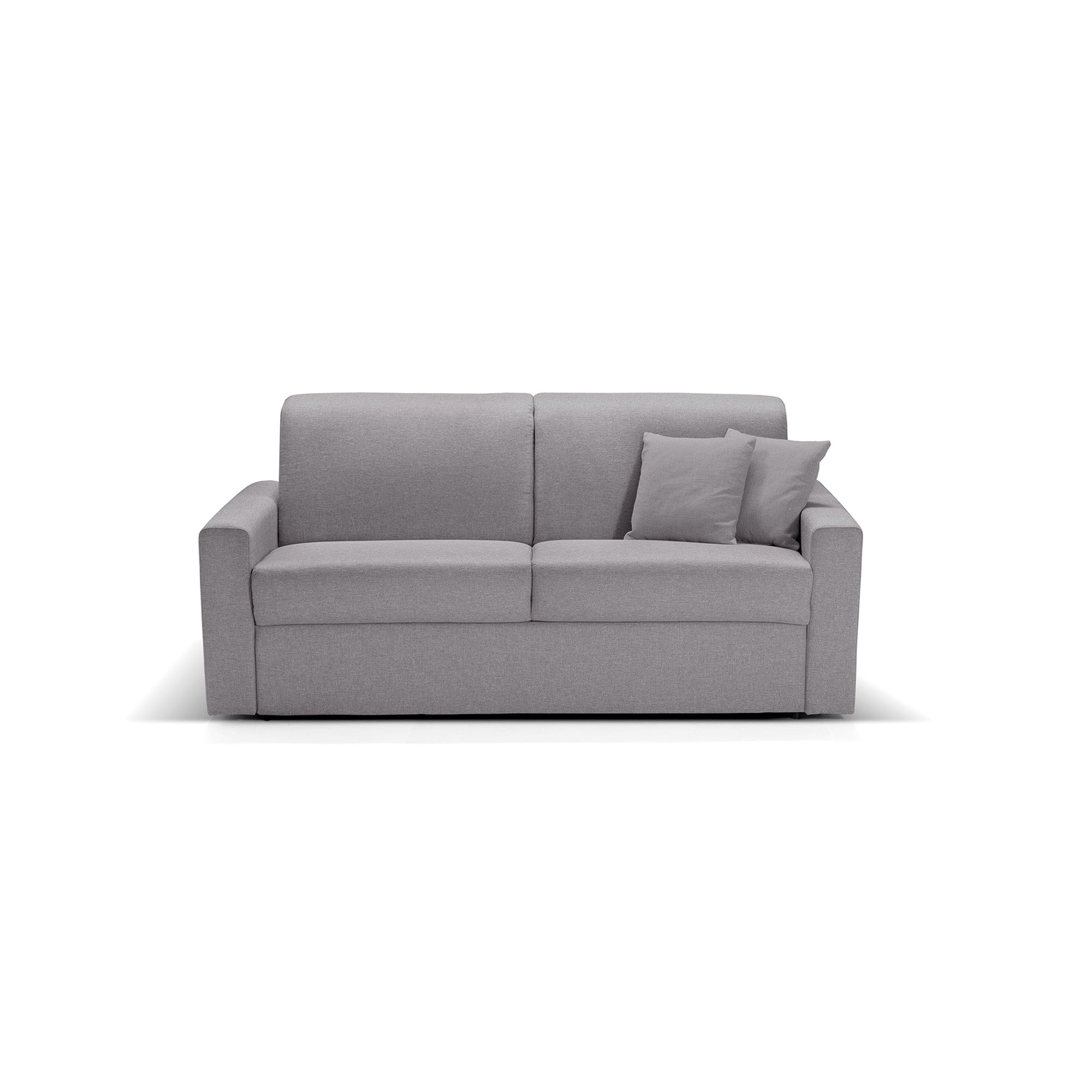 Divano letto Oregon con Materasso, sfoderabile, Made in Italy