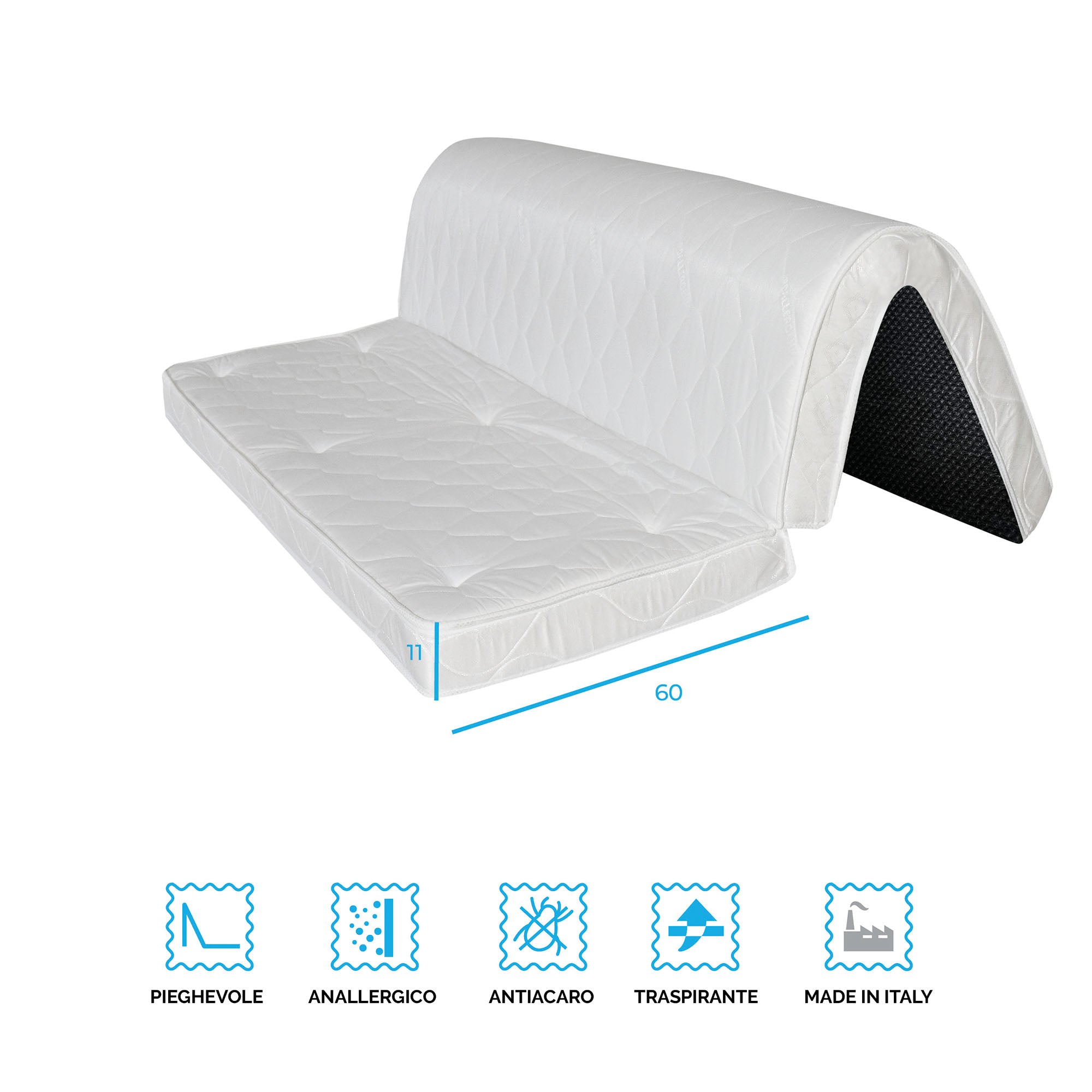 Materasso per divano letto scorrevole