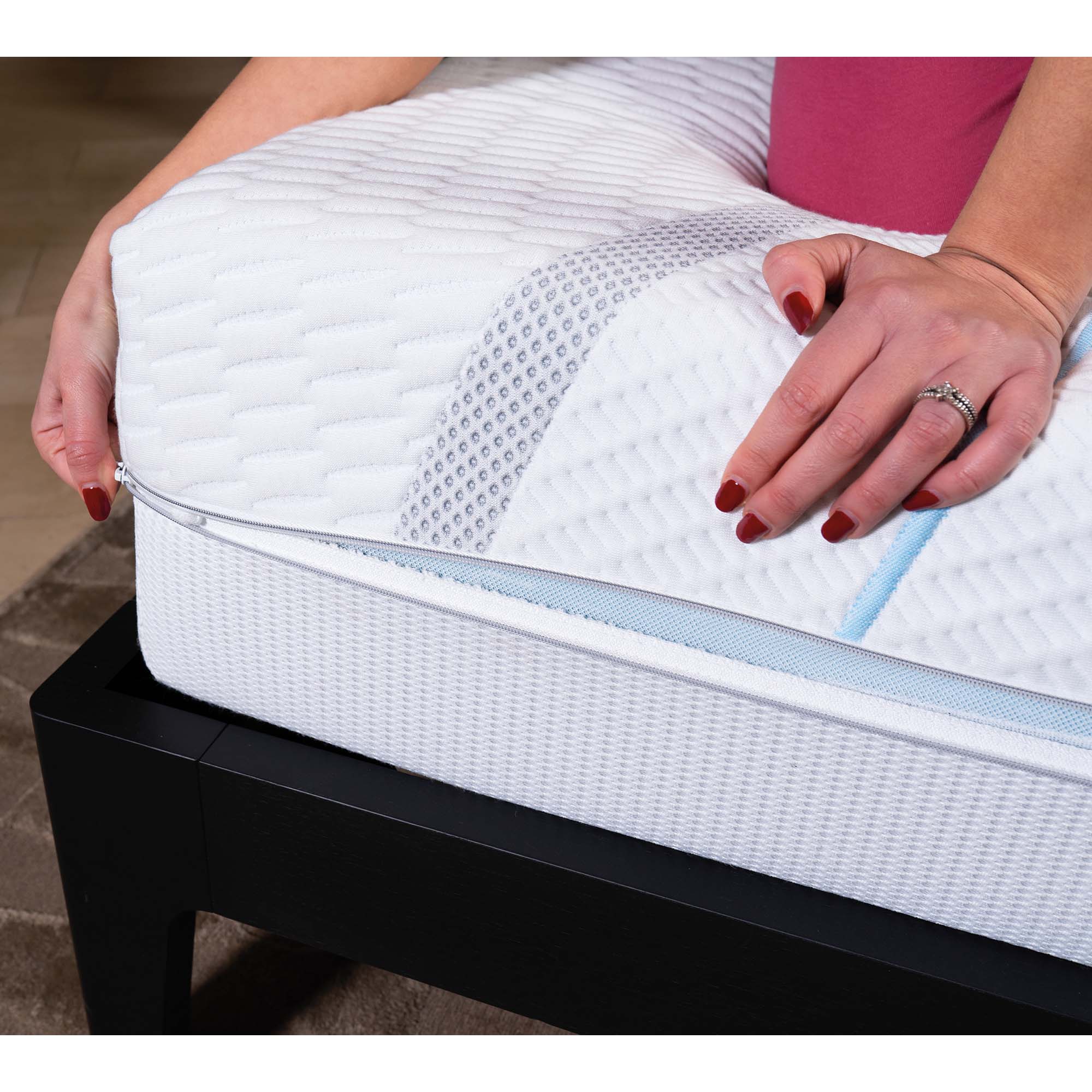 Materasso Ibrido in Memory Foam e molle Alto 25 Cm Kaysa Plus