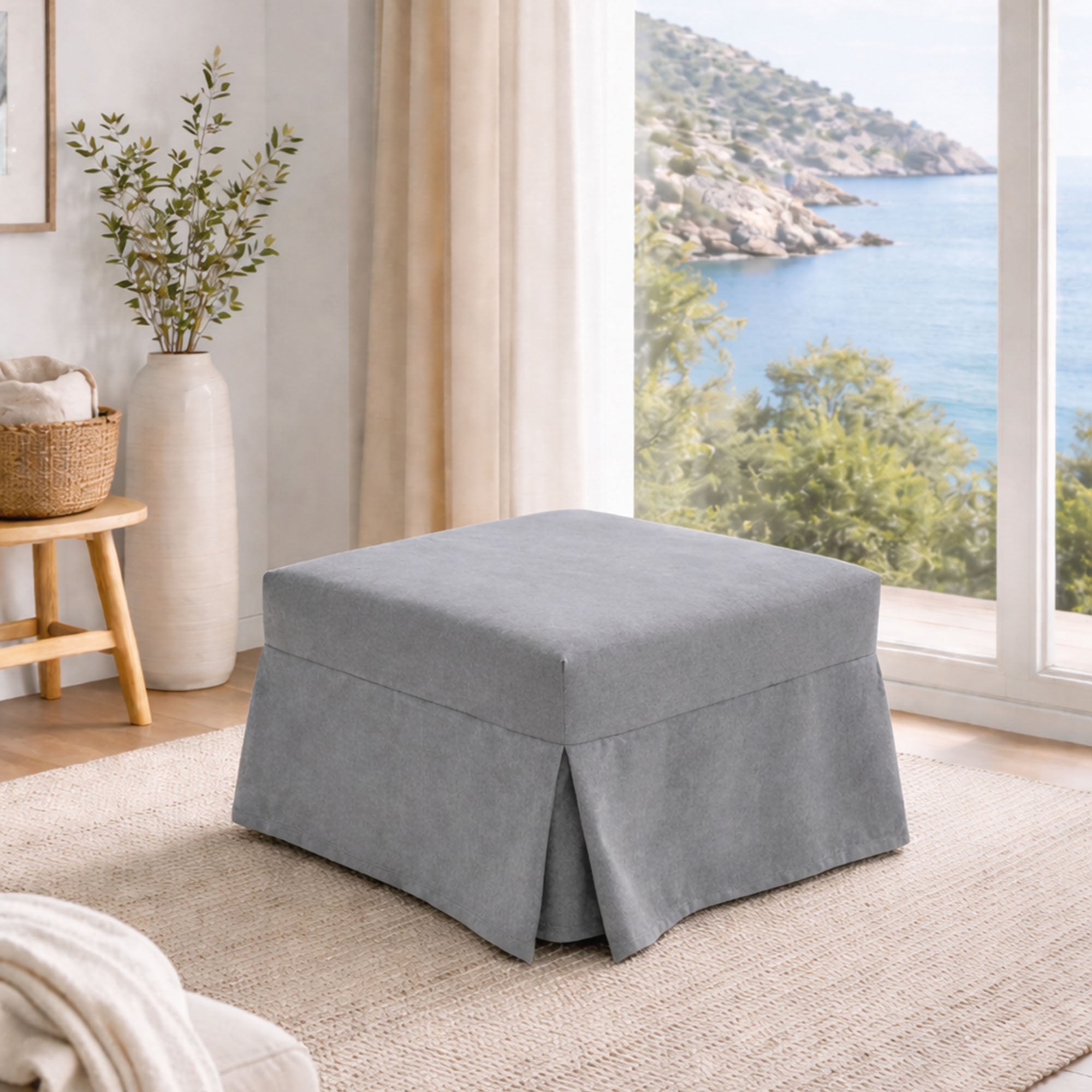 Pouf Letto Reverso con Materasso in Waterfoam