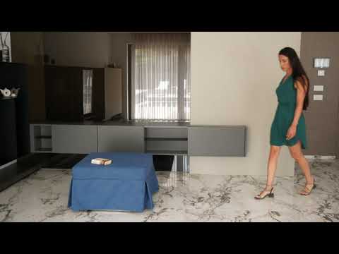 Pouf Letto Reverso con Materasso in Waterfoam