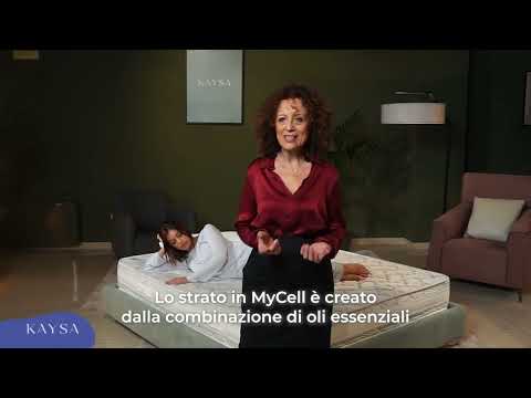 Materasso in schiuma ecologica Alto 24 Cm Kaysa MyCell
