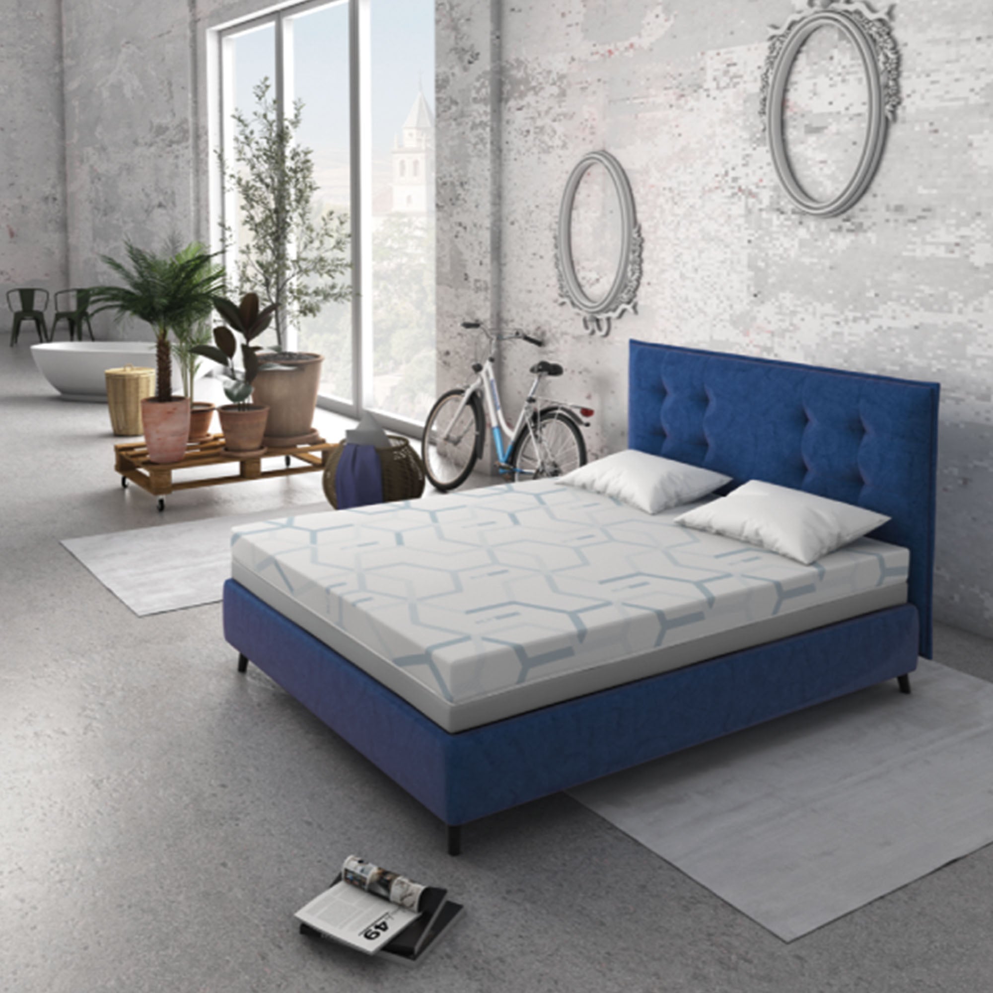 Materasso in memory foam Alto 25 Cm Kaysa Original