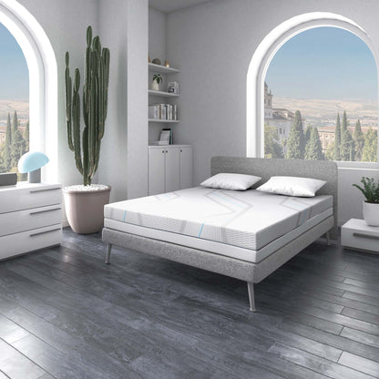 Materasso in memory foam a doppio strato Alto 22 Cm Kaysa Solar
