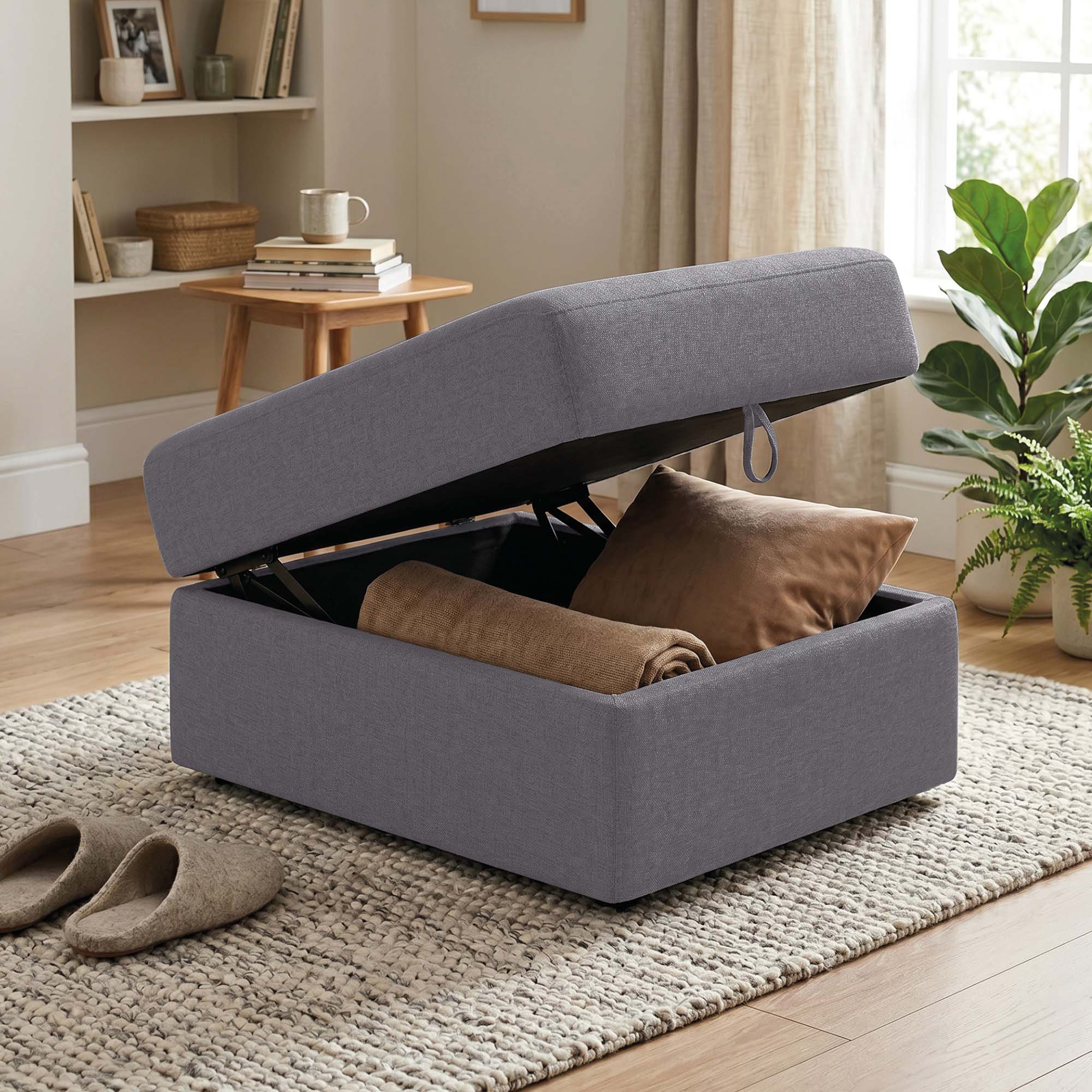 Pouf Contenitore Design Moderno Space