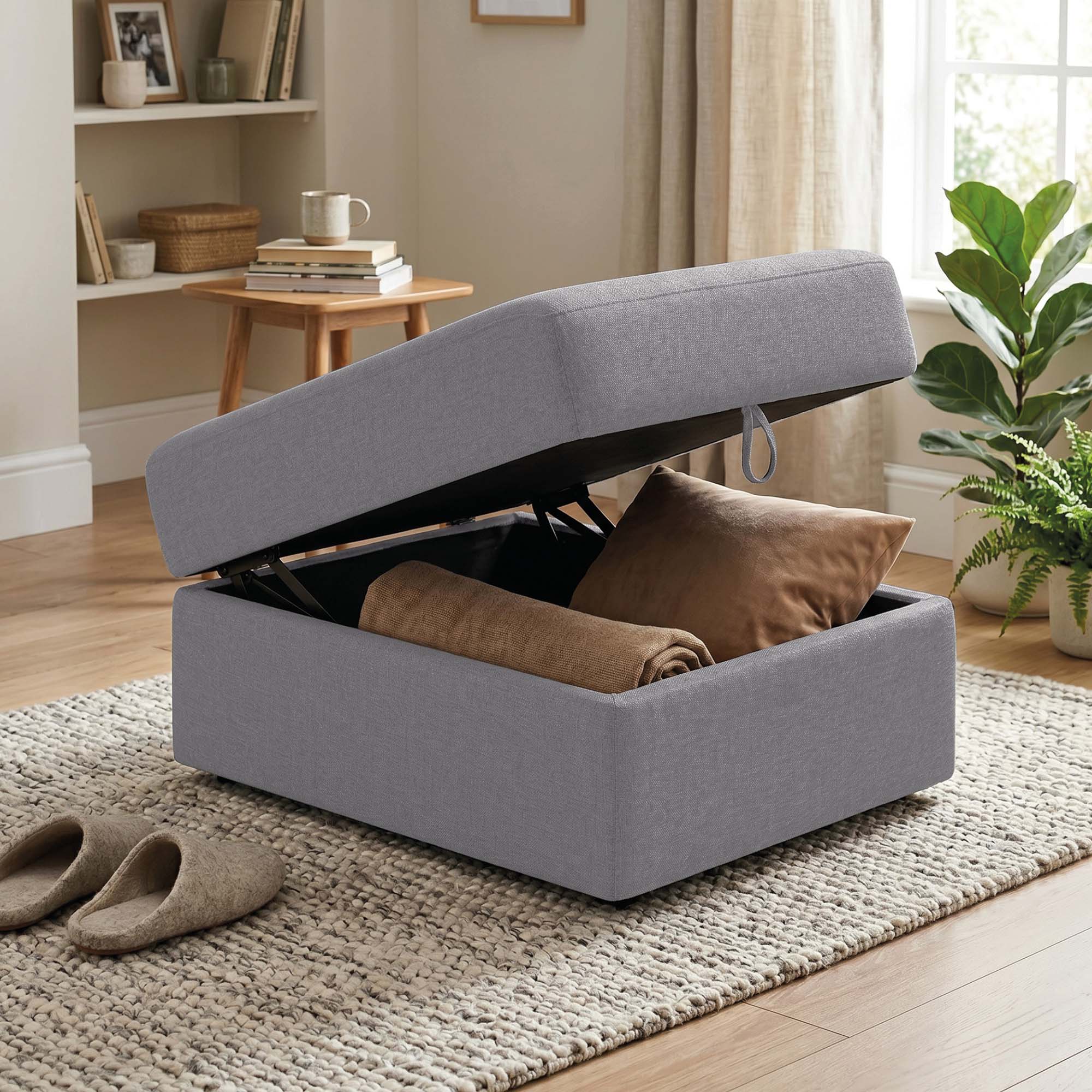 Pouf Contenitore Design Moderno Space