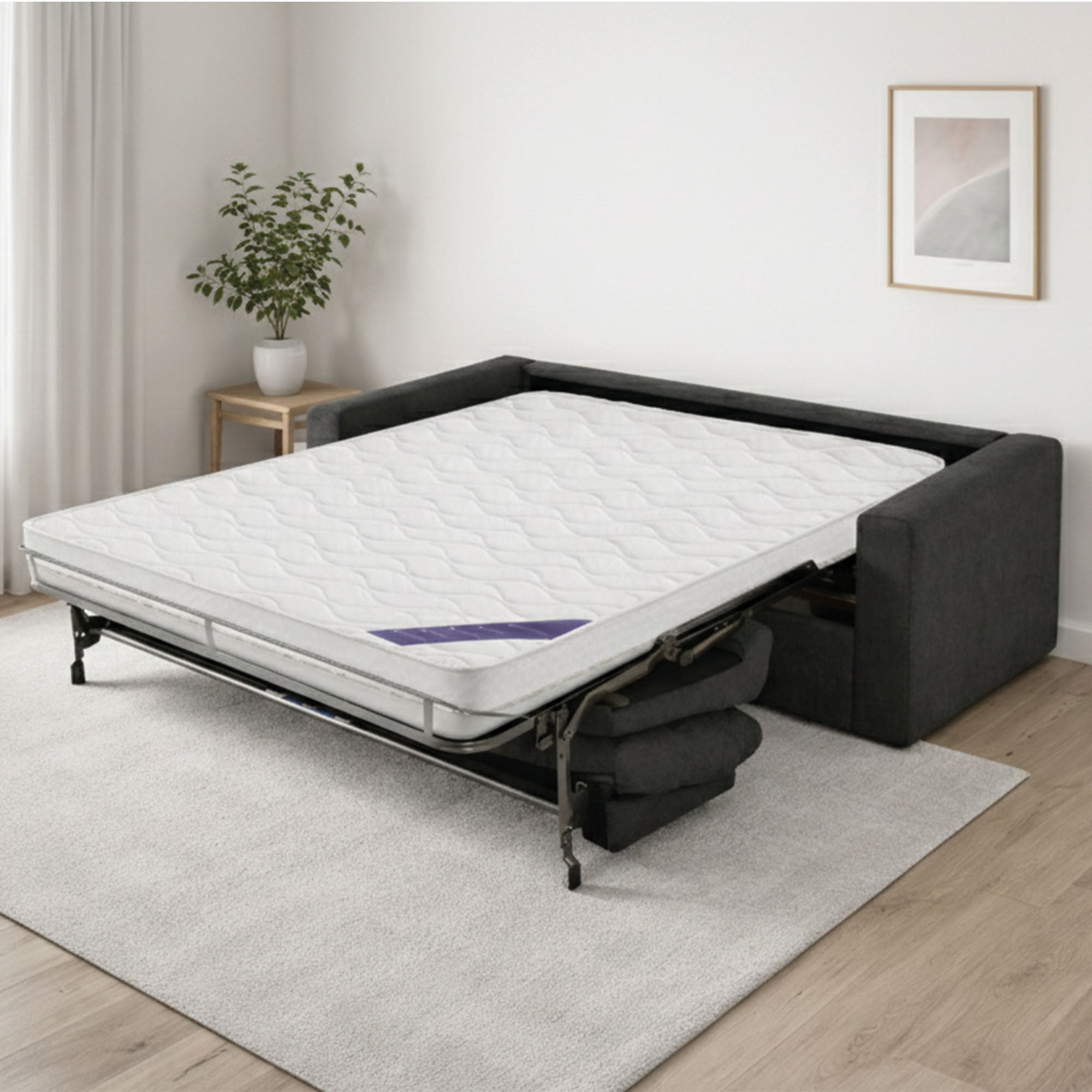 Materasso per divano letto a ribalta in Memory