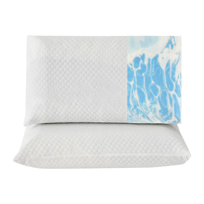 Oreiller Respirant en Pain de Savon de 13 cm de Haut en Mousse à Mémoire de Forme HD - Nuvole di Sonno