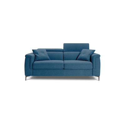 Divano letto John con Materasso 18cm, sfoderabile, Made in Italy