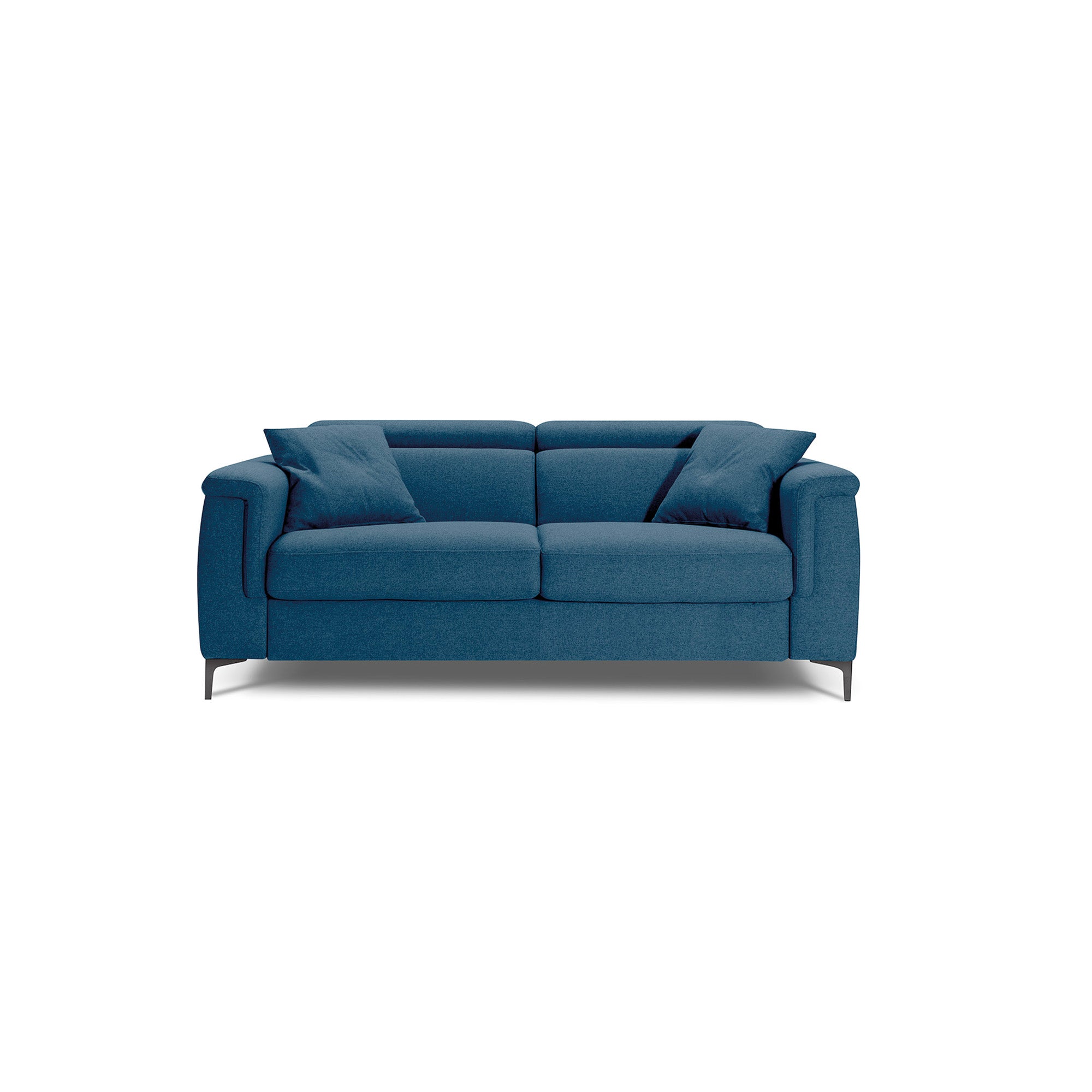 Divano letto John con Materasso 18cm, sfoderabile, Made in Italy