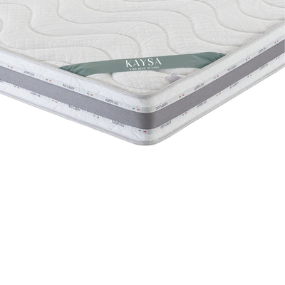 Canapé-lit John avec matelas 18cm, déhoussable, fabriqué en Italie