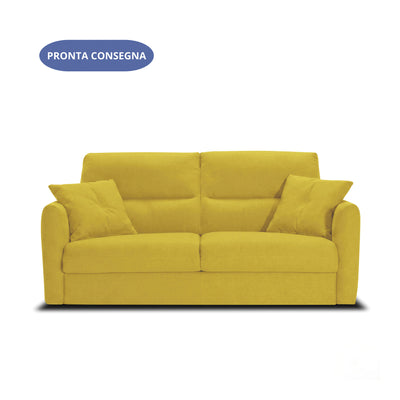 Divano Letto Lucy 3 Posti con Materasso 18 cm Made in Italy