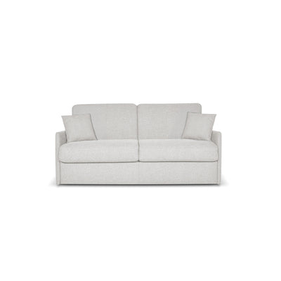 Canapé convertible Dalila avec matelas 18cm, déhoussable, Fabriqué en Italie